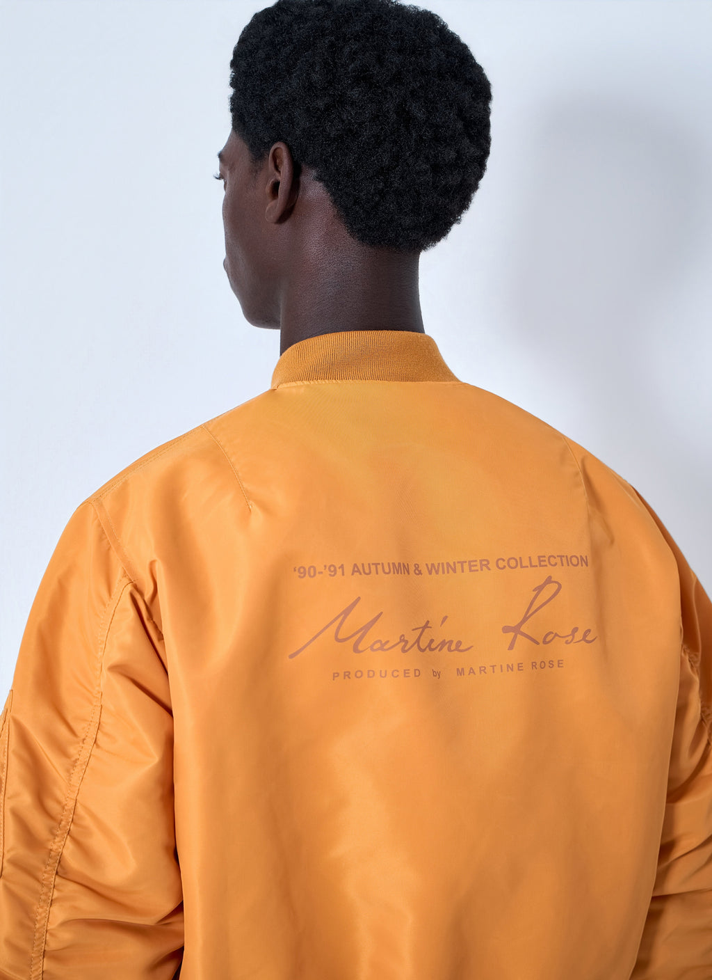 Bomber Jacket with Ribbed Trims