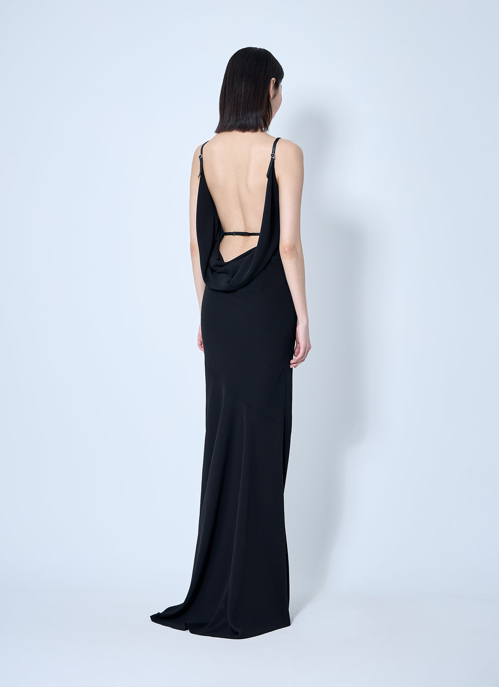 Crepe Maxi Dress