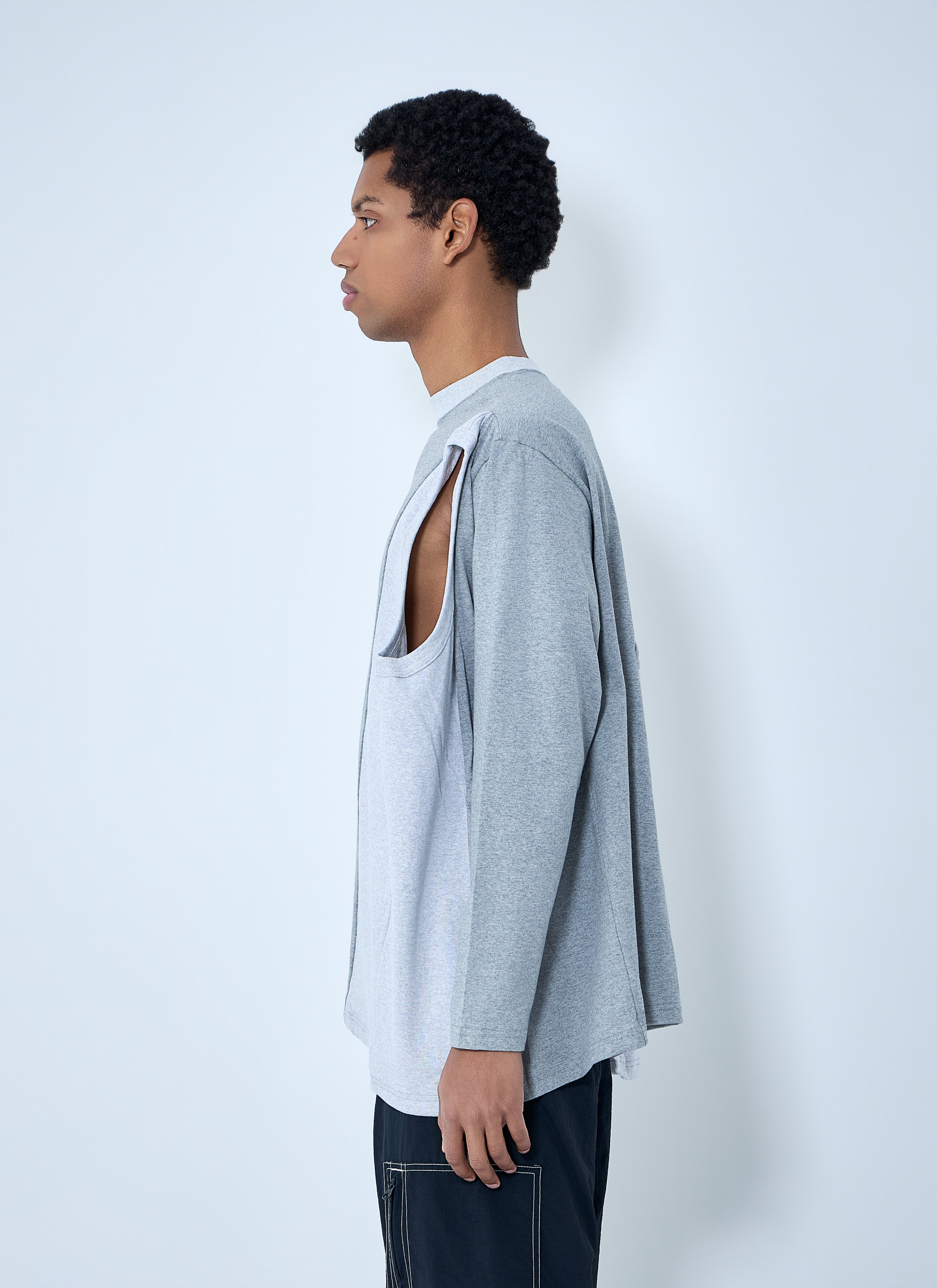 Asymmetrical Long Sleeve Top