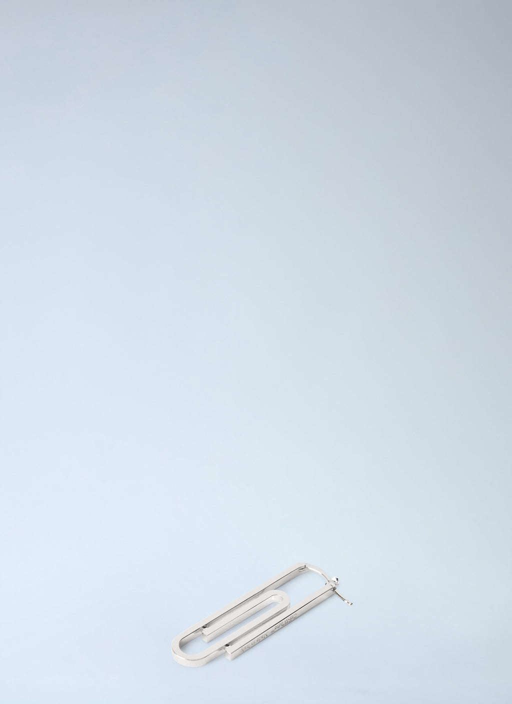 Paperclip Mono Earring