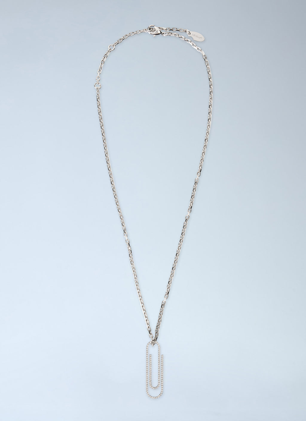 Paperclip Strass Necklace