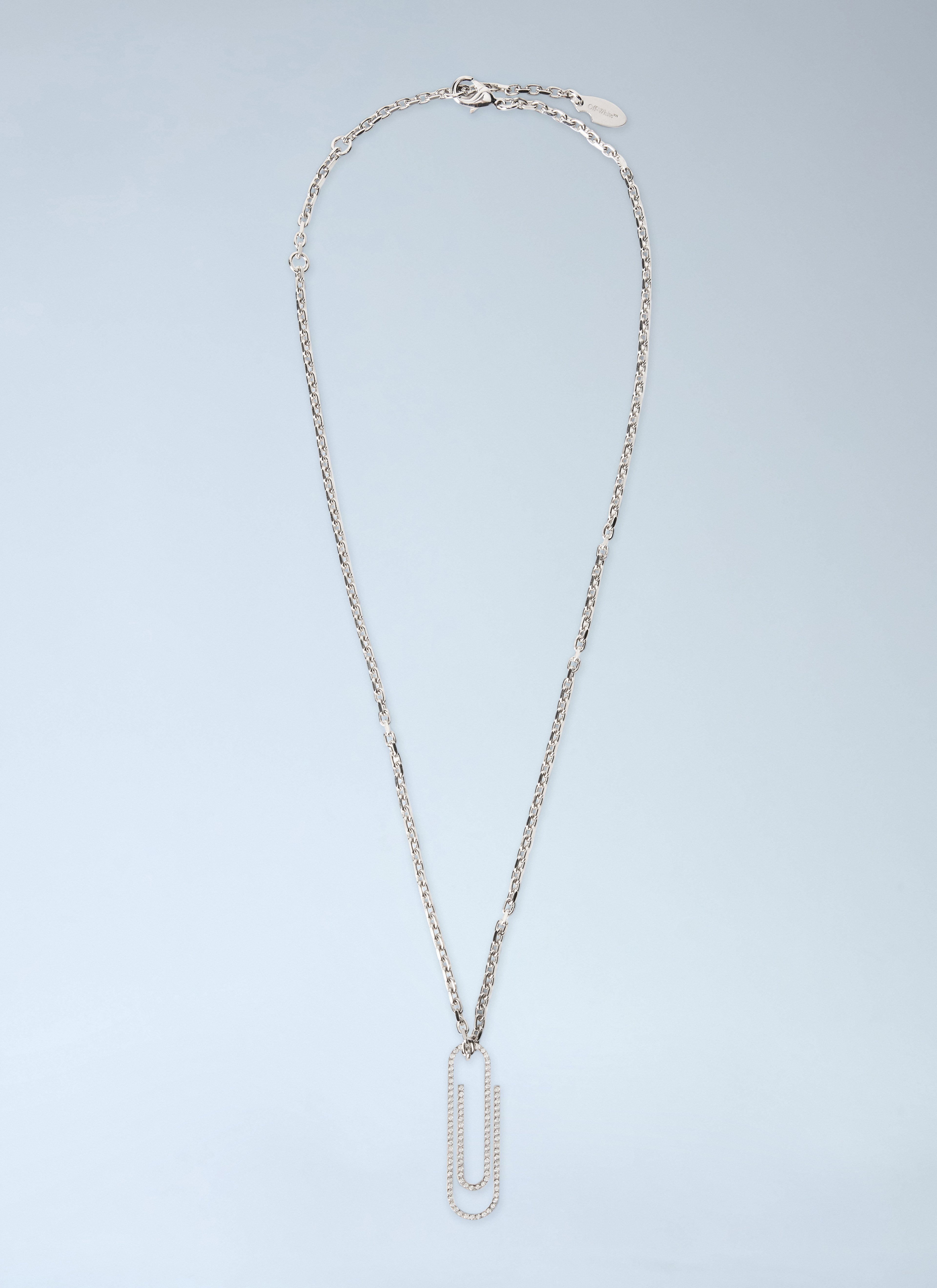 Paperclip Strass Necklace