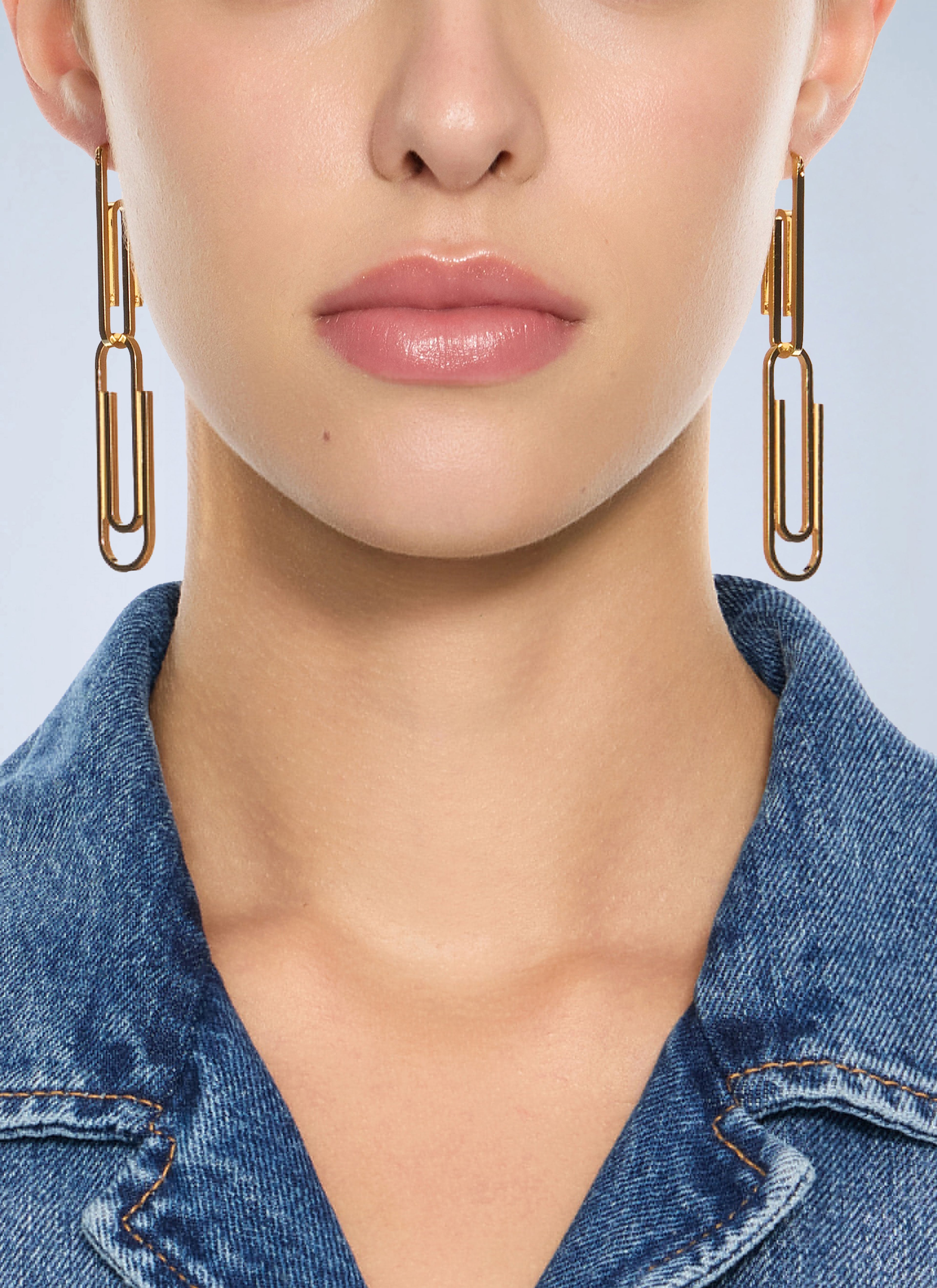 Paperclip Earrings