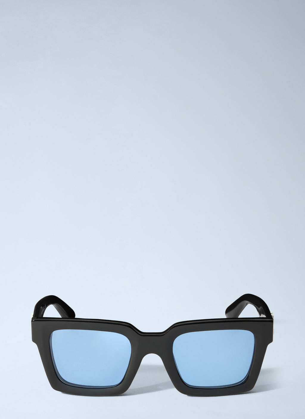 Clip On Light Blue Lens Sunglasses