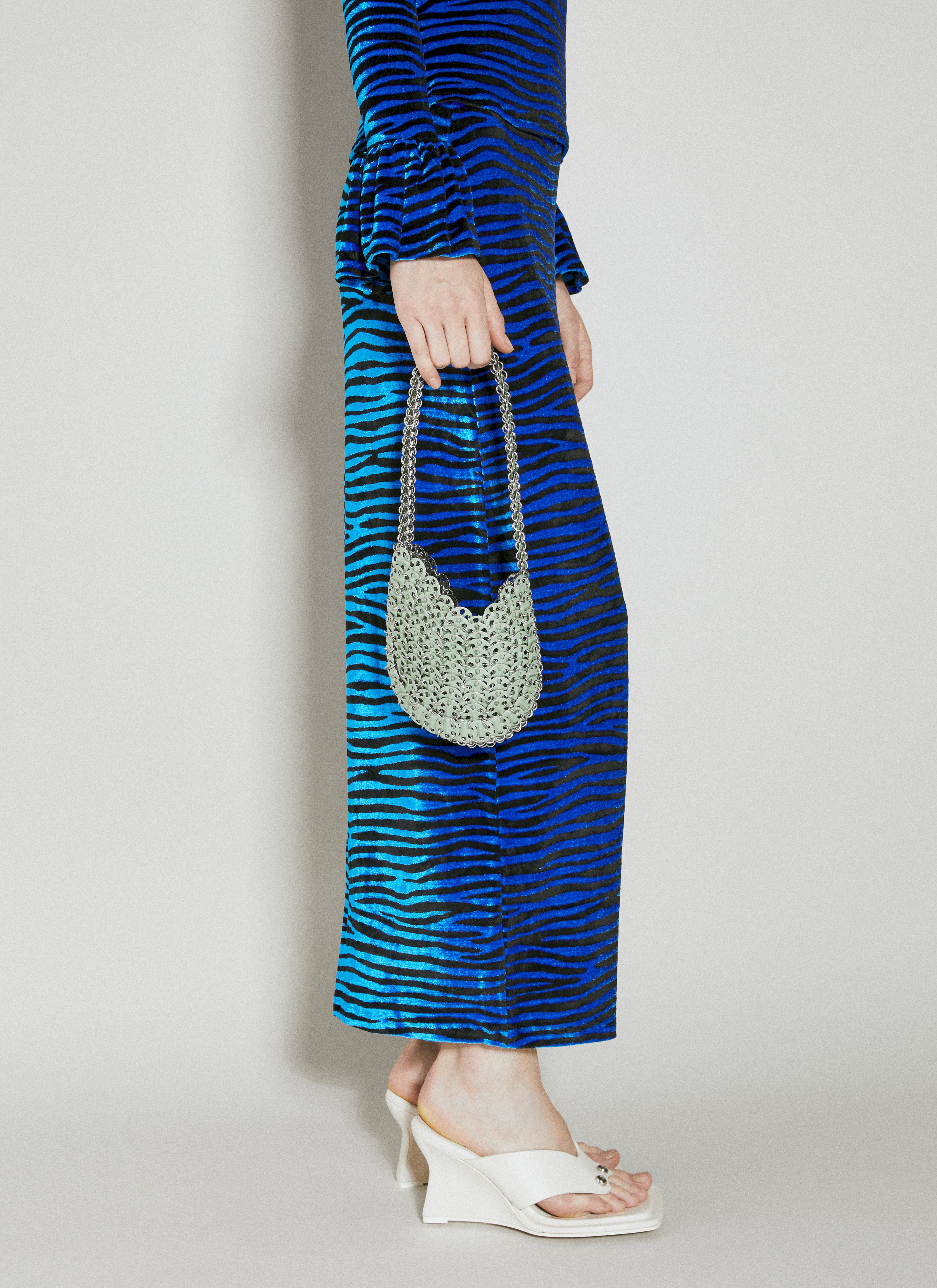 Velvet Zebra Print Skirt
