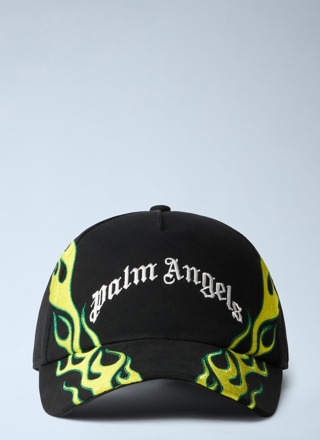 Flames Curved Logo Cap