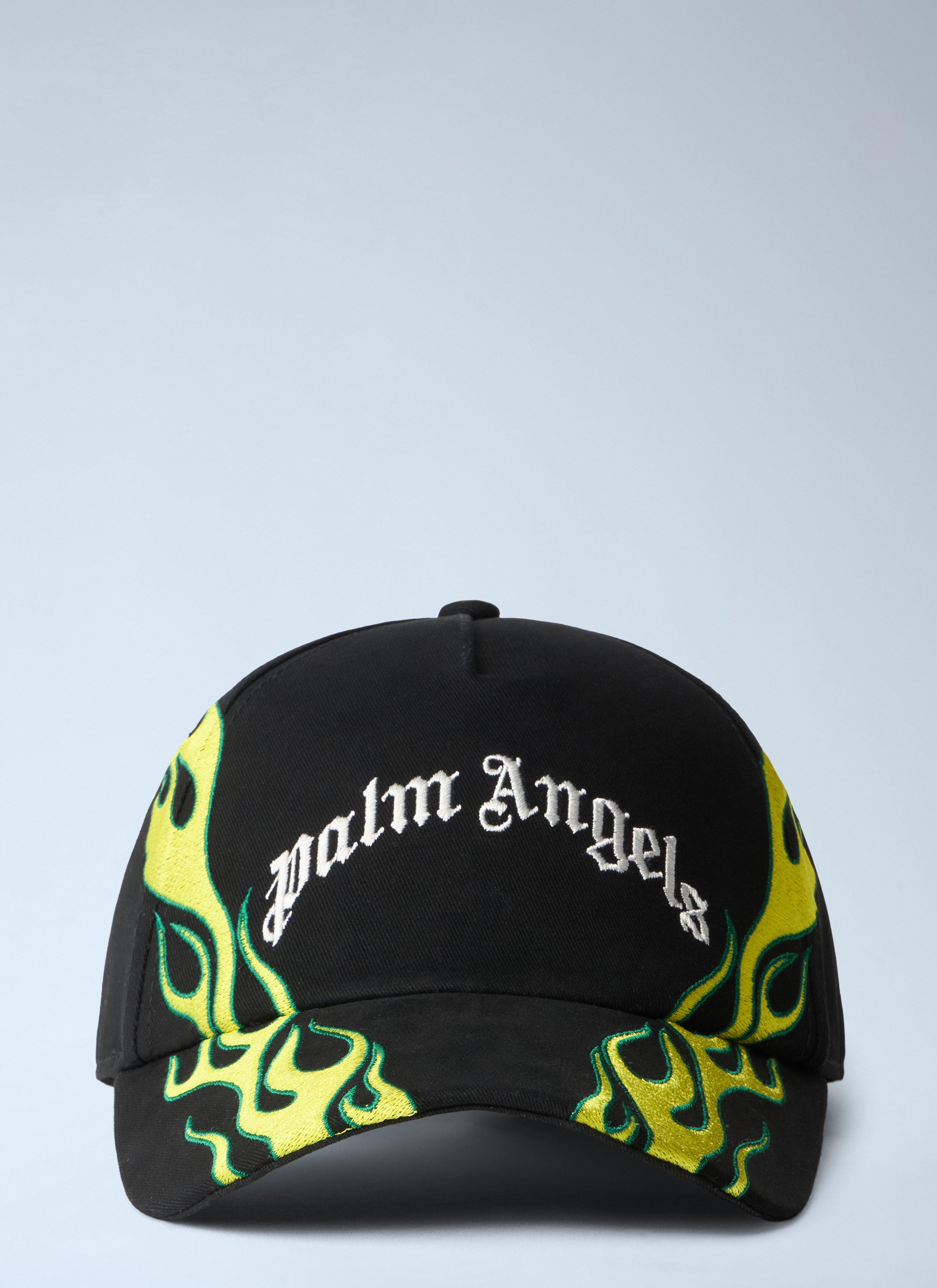 Flames Curved Logo Cap