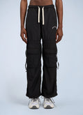 Curved Logo Draws Cargo Pants