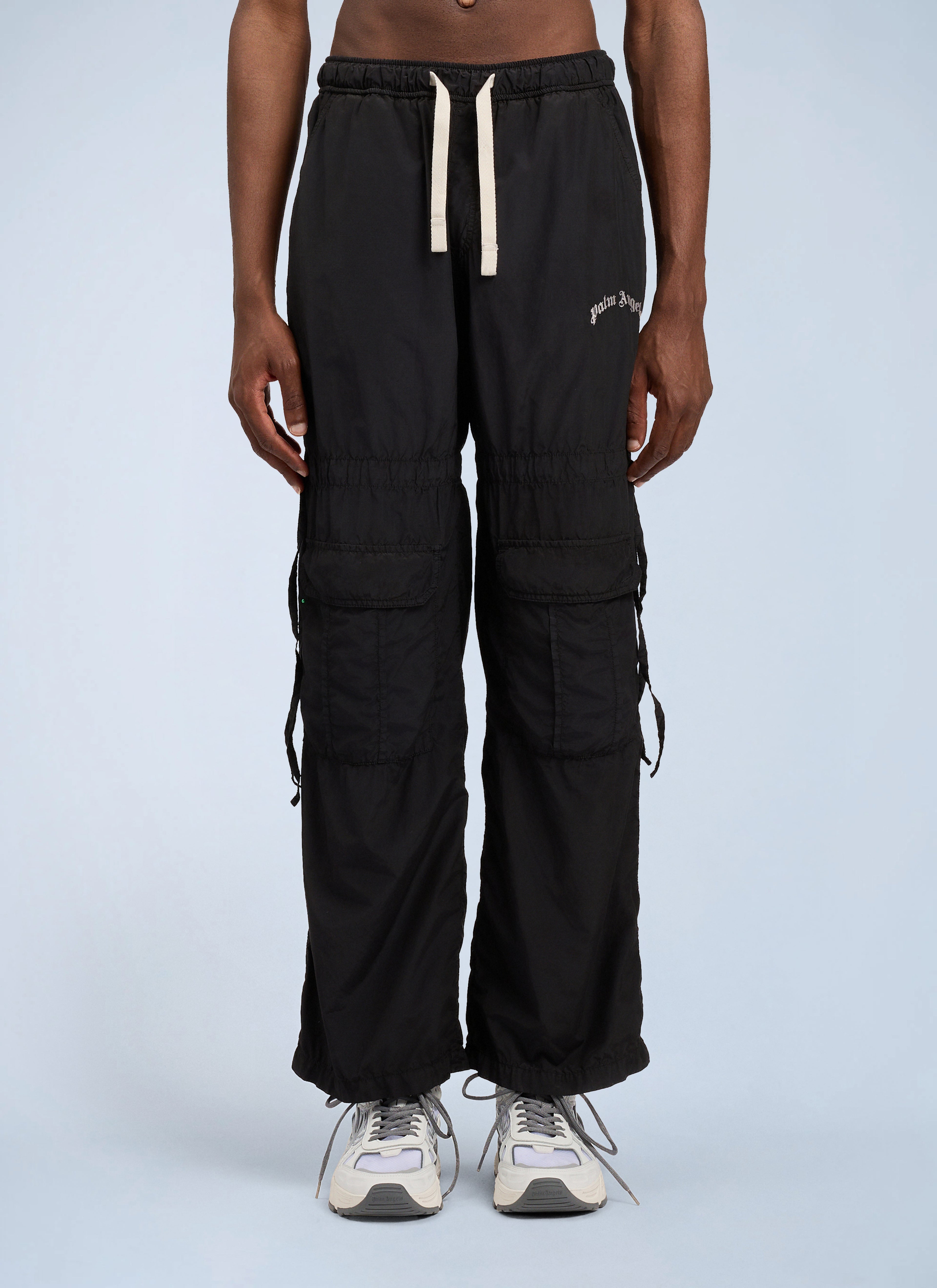 Curved Logo Draws Cargo Pants