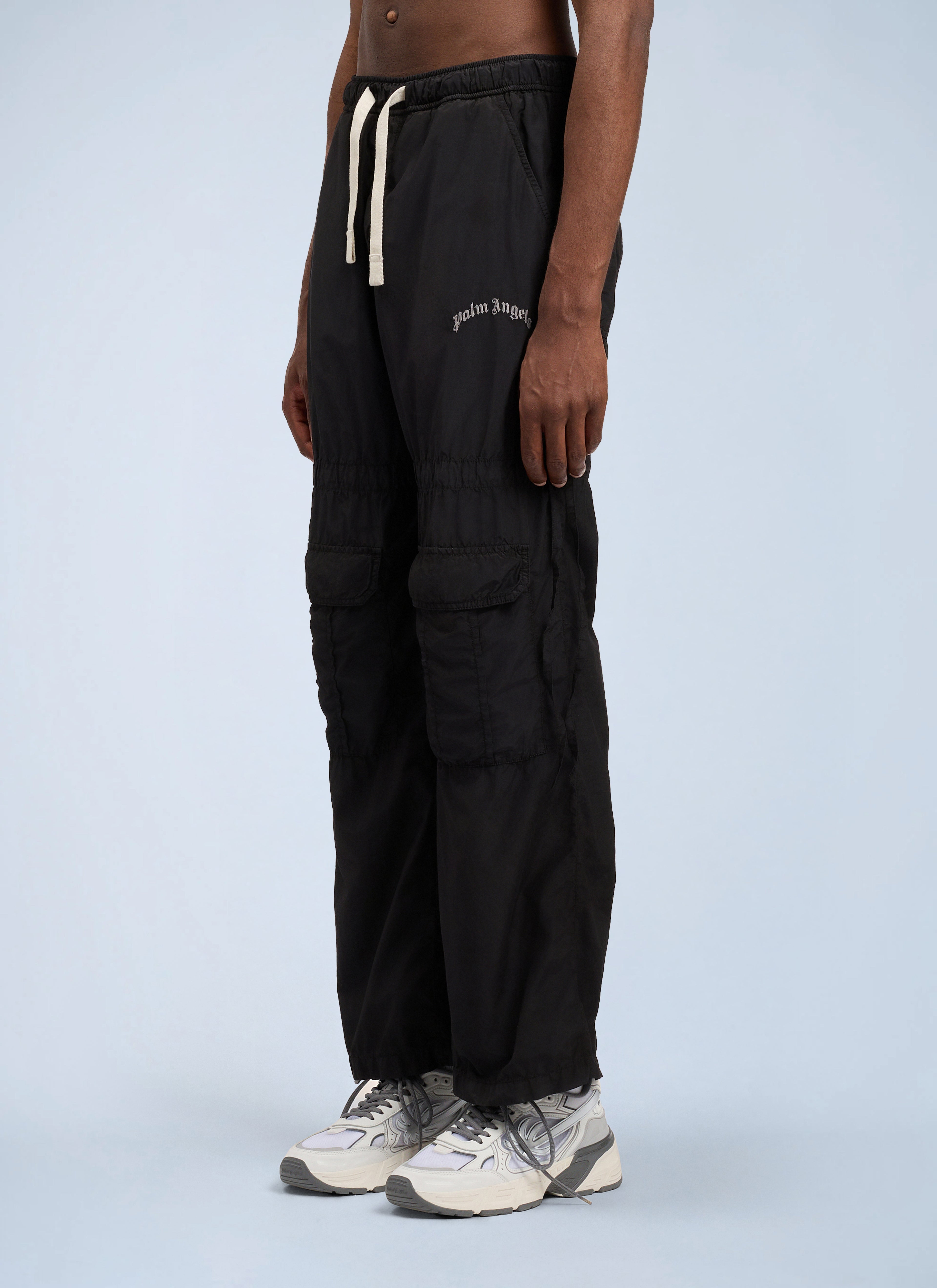 Curved Logo Draws Cargo Pants