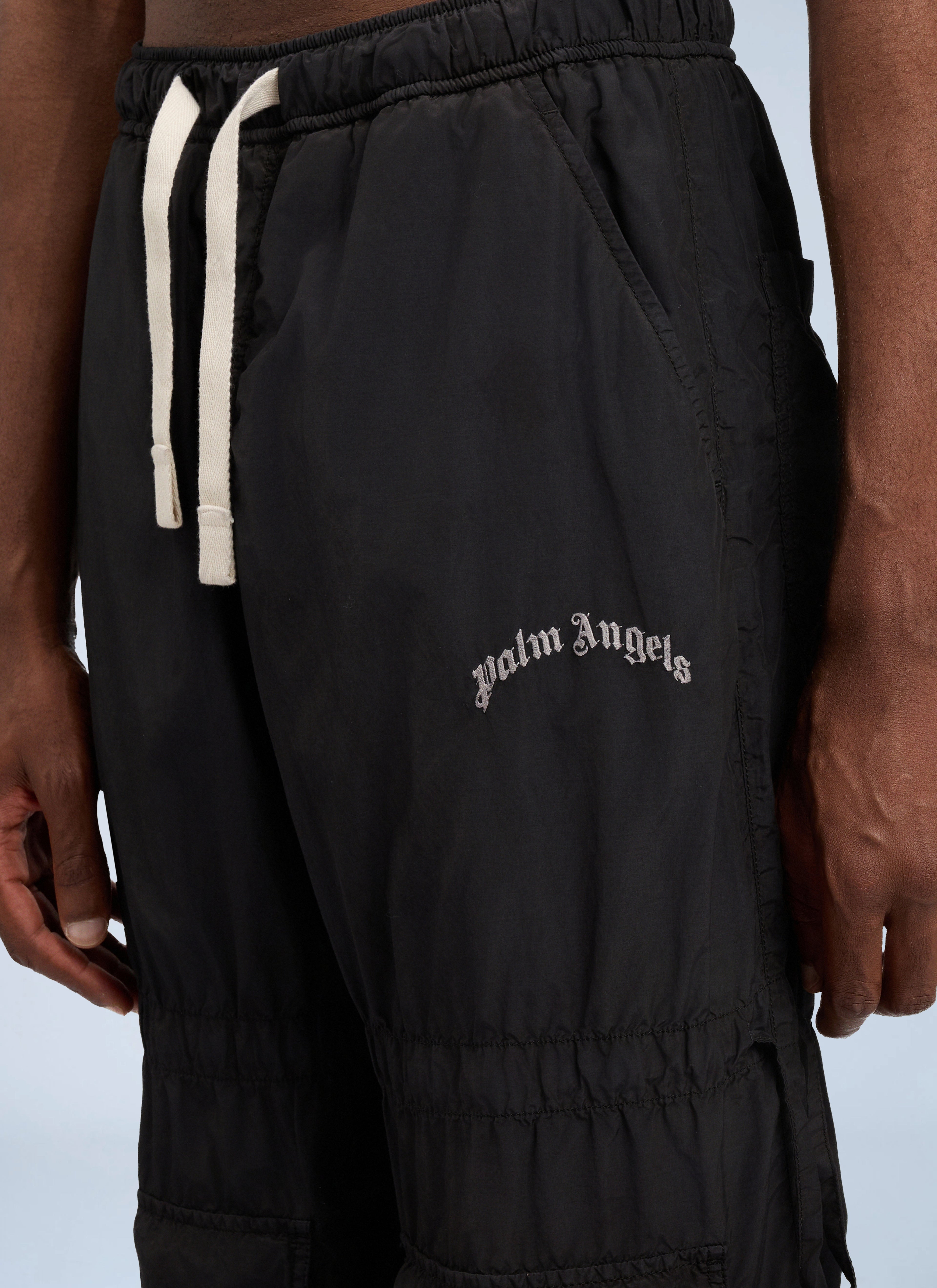 Curved Logo Draws Cargo Pants