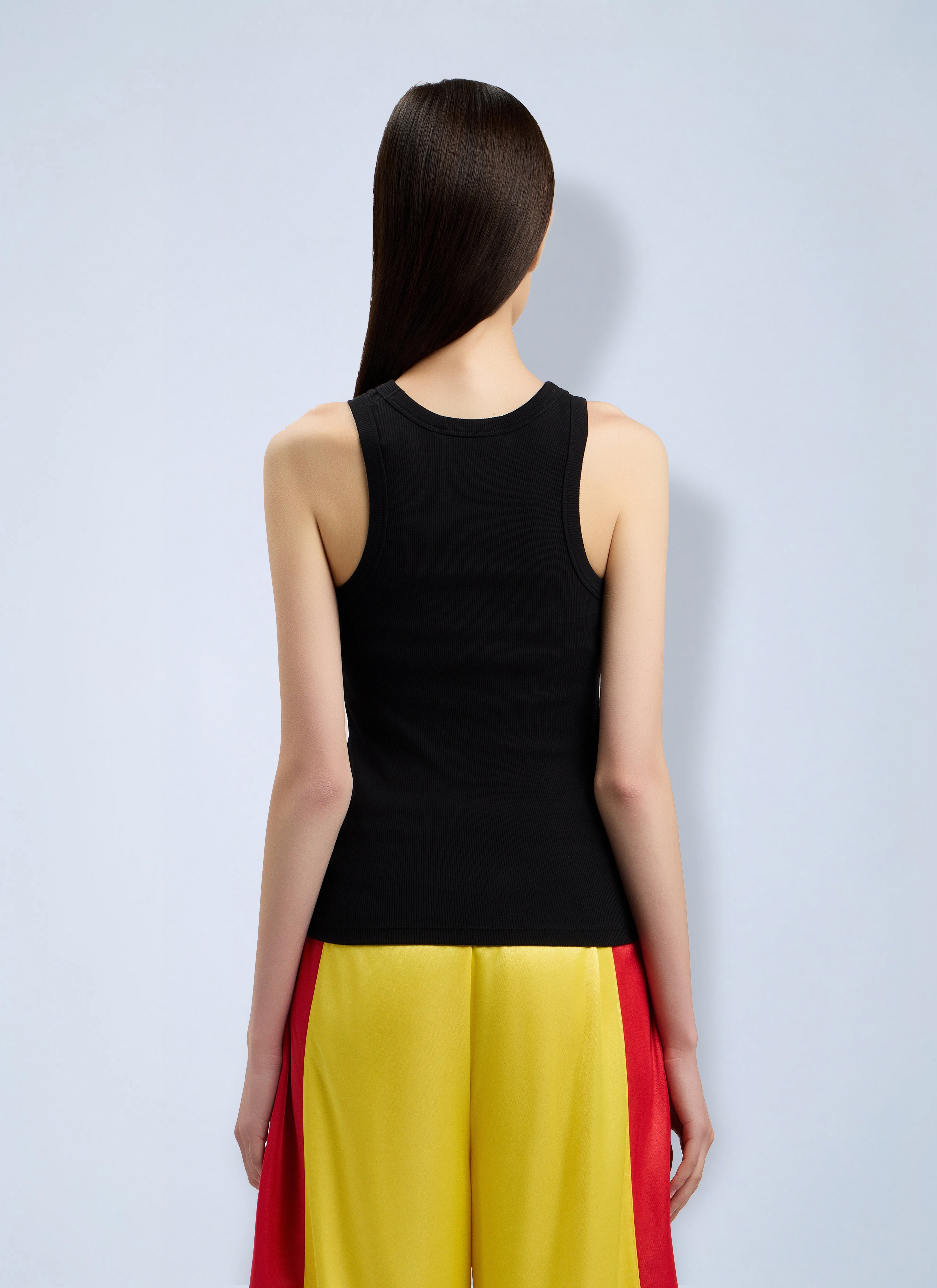 Classic Logo Fitted Tank Top