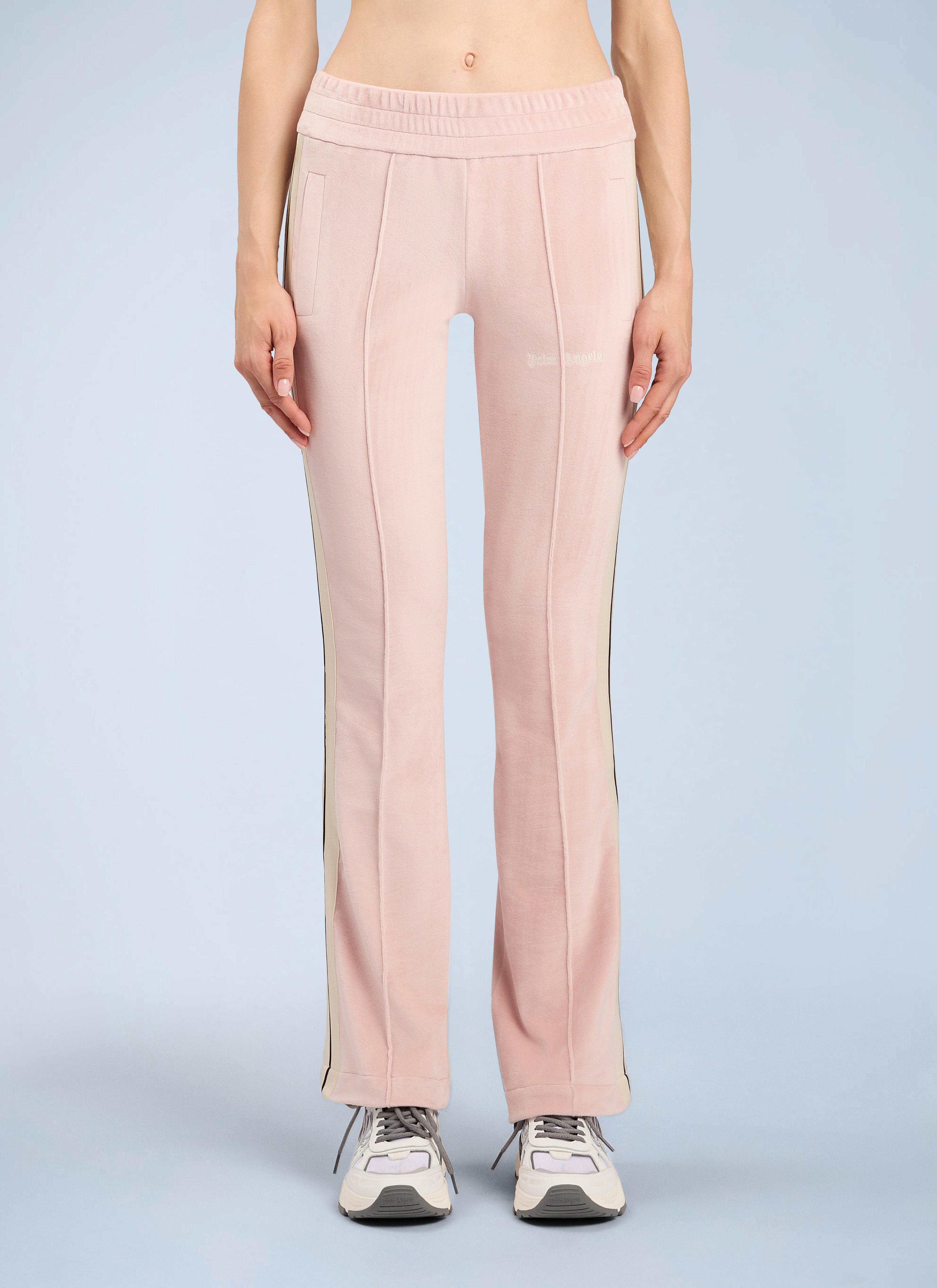 Logo Flare Chenille Track Pants