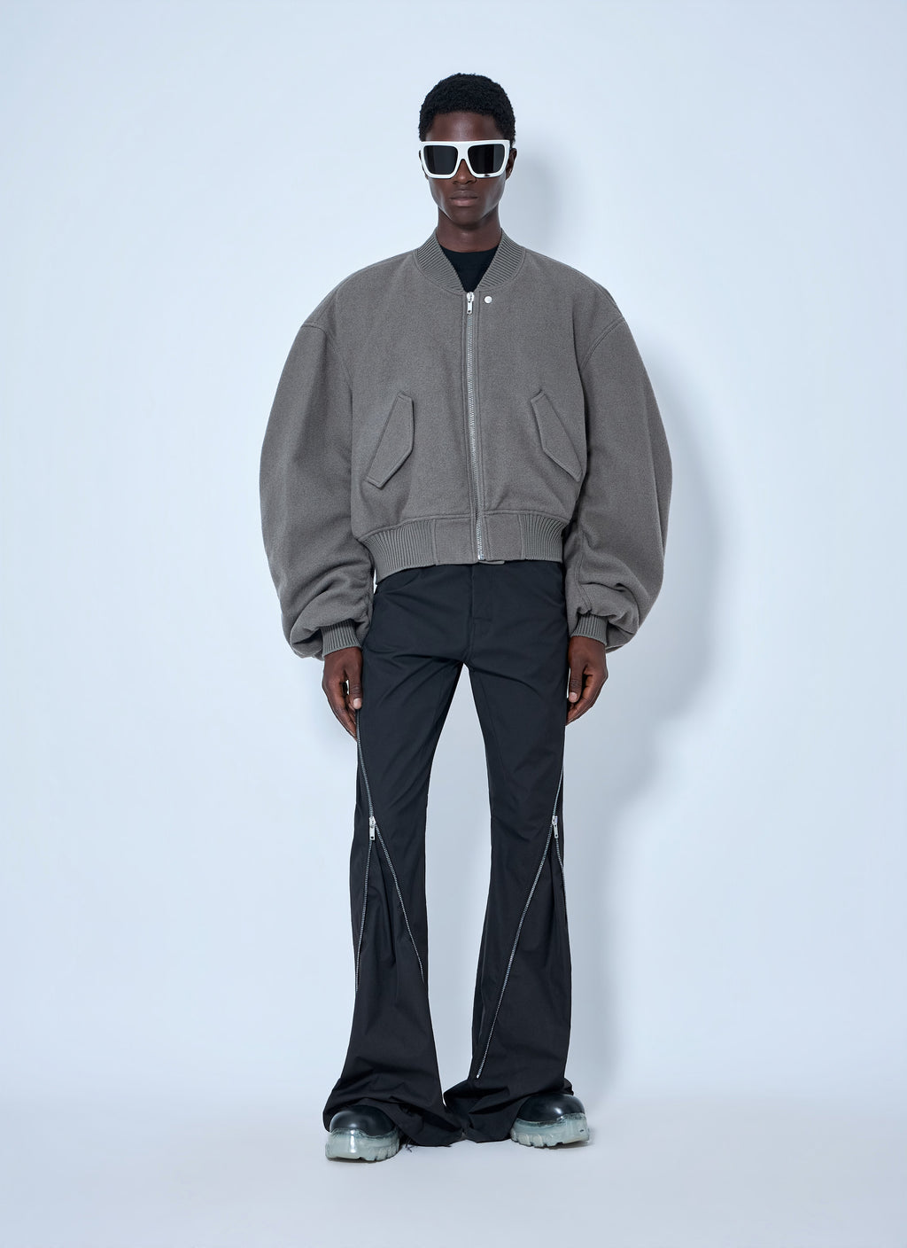 Zip-Up Bomber Jacket
