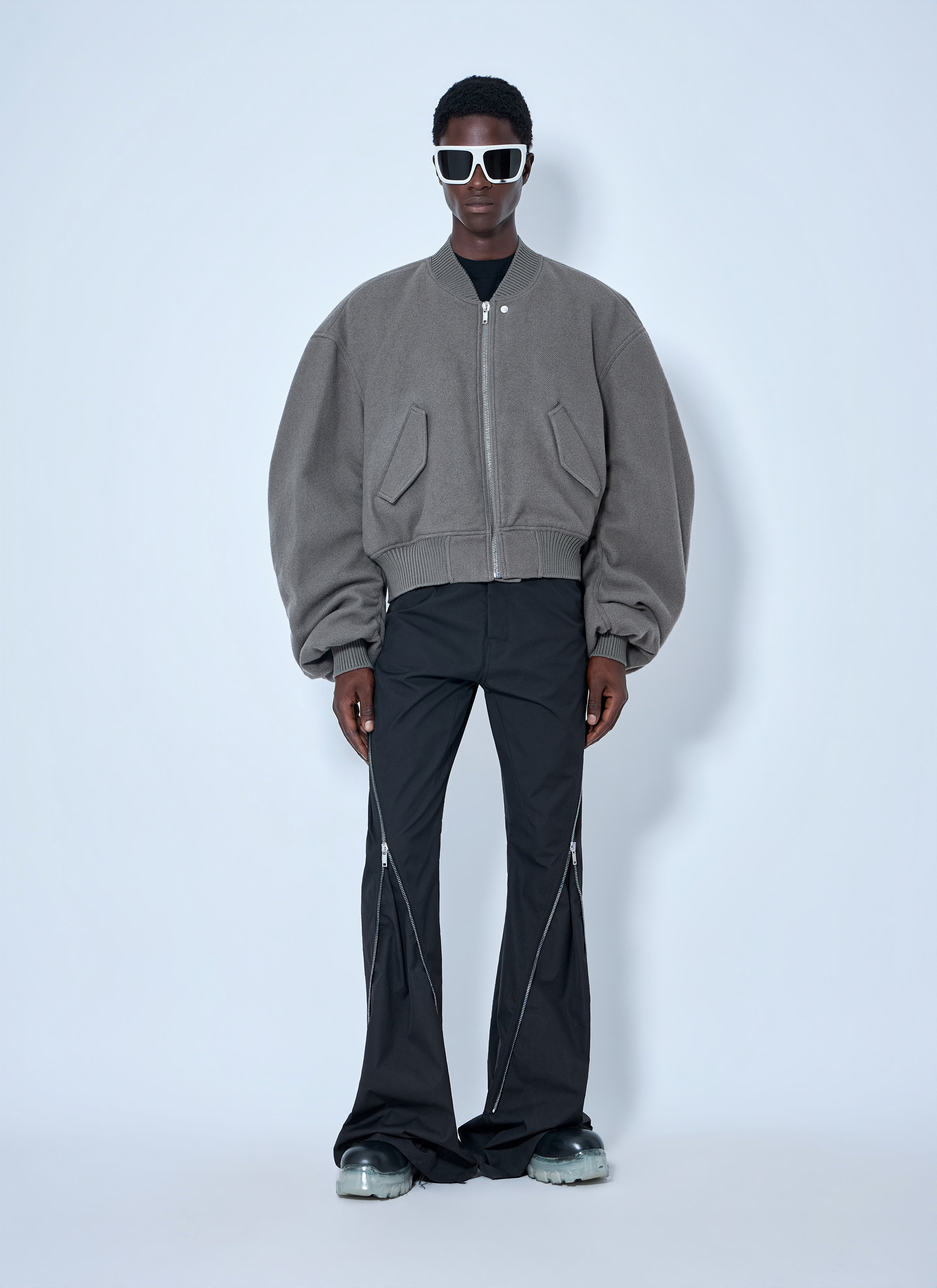 Zip-Up Bomber Jacket