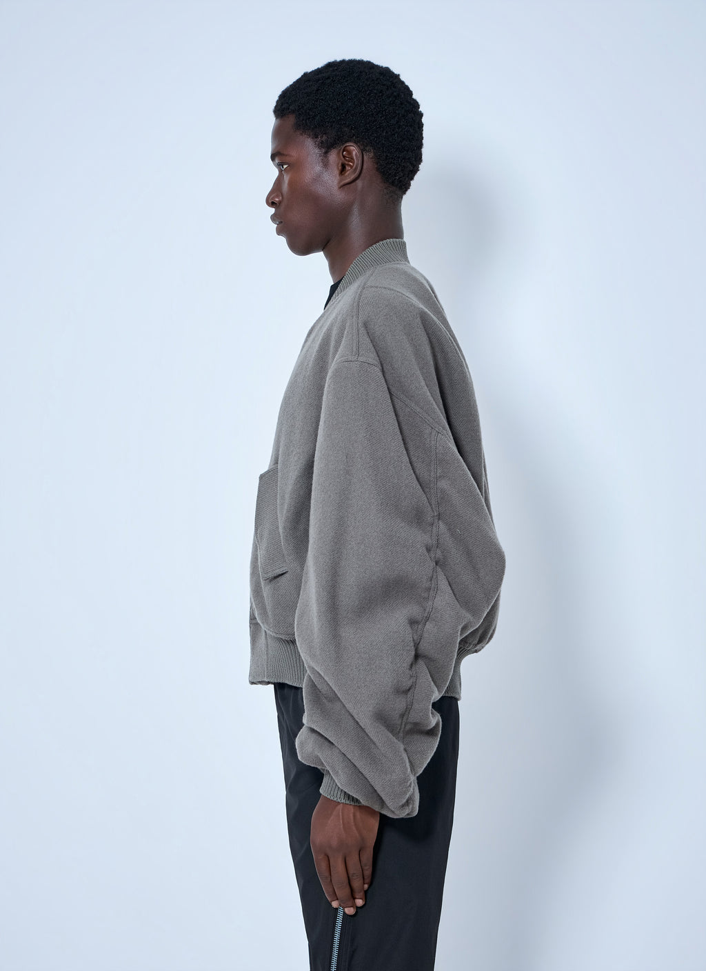 Zip-Up Bomber Jacket