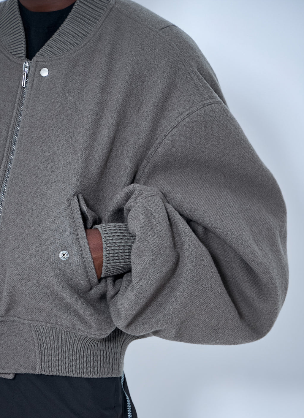 Zip-Up Bomber Jacket
