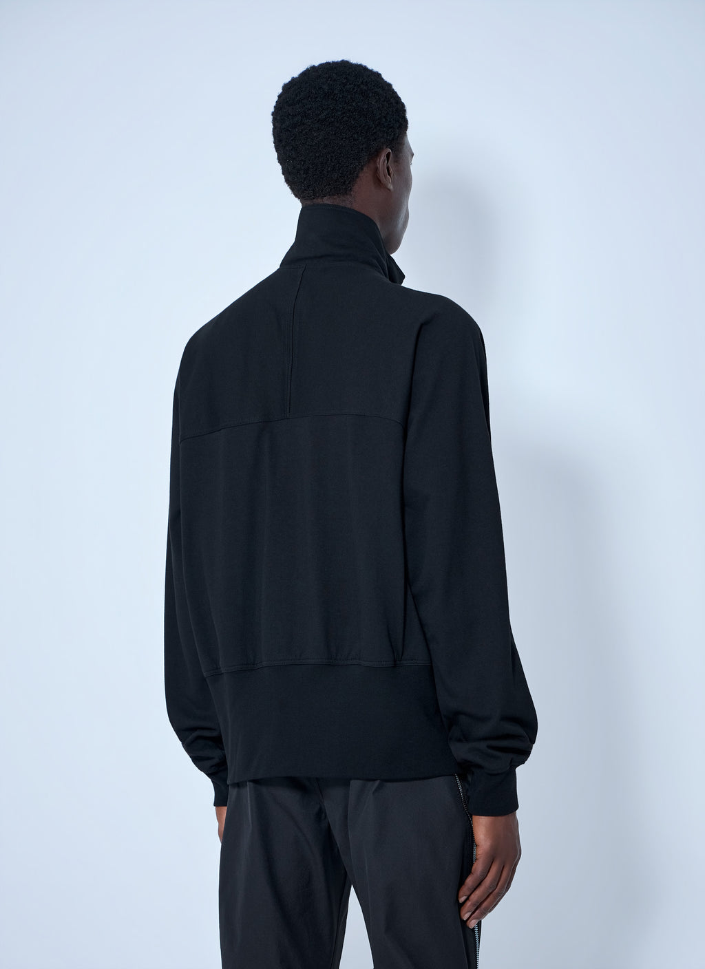 High-Neck Zip-Up Jacket