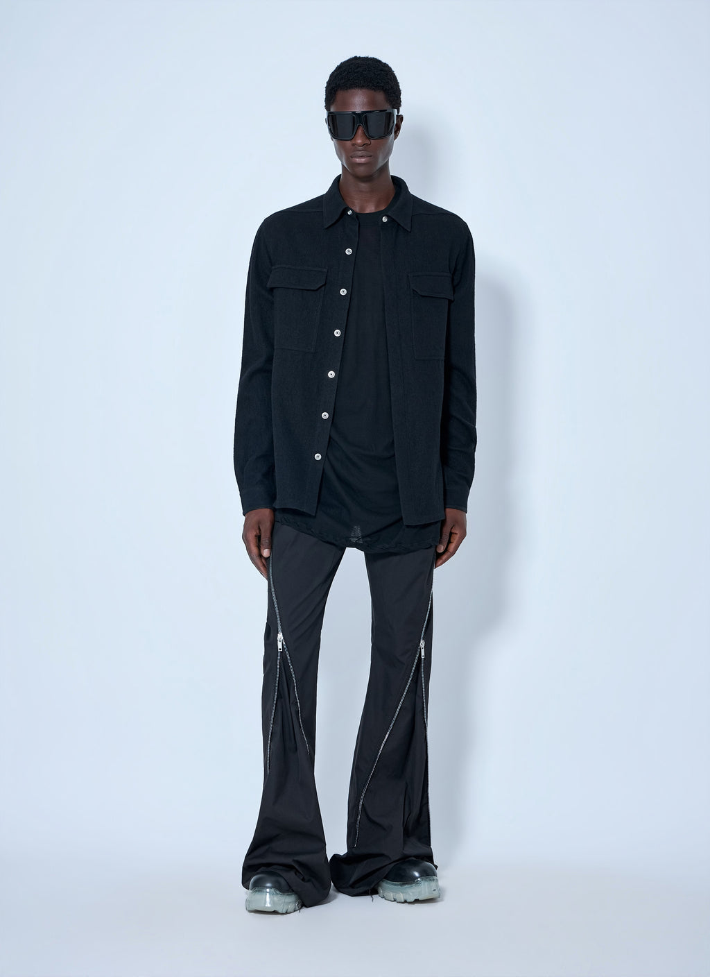 Wool Blend Overshirt