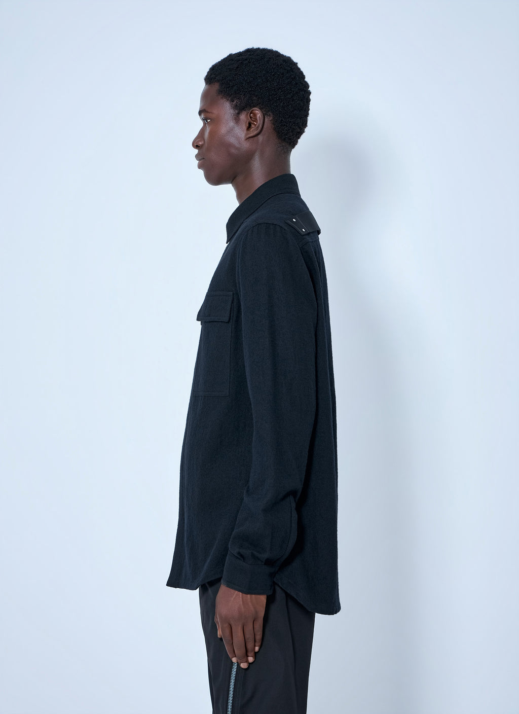 Wool Blend Overshirt