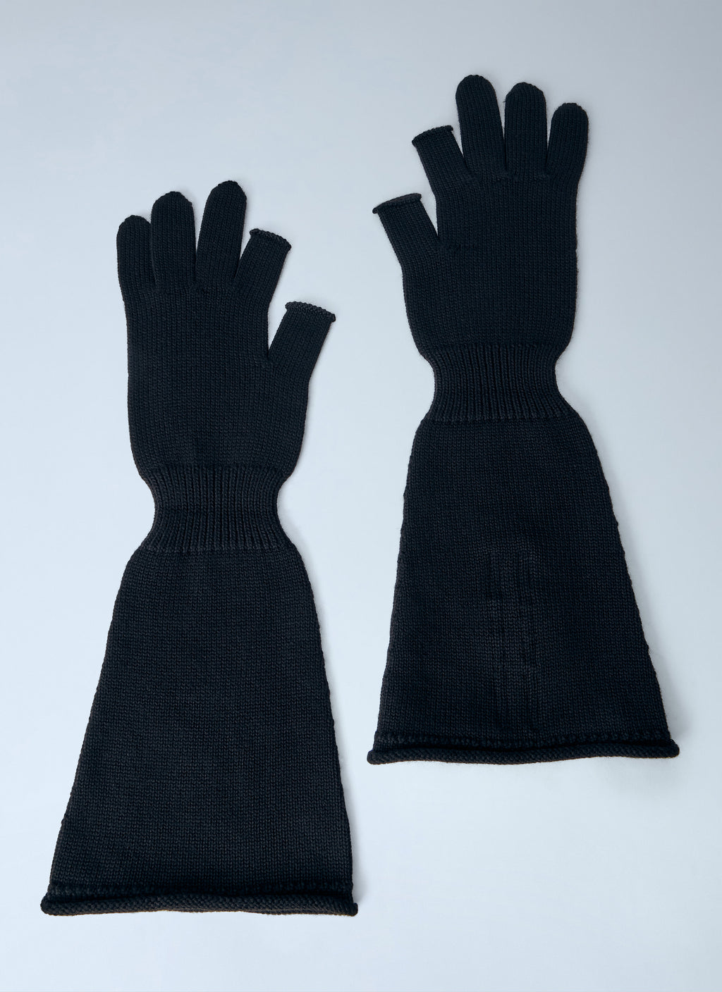 Extended Knit Gloves