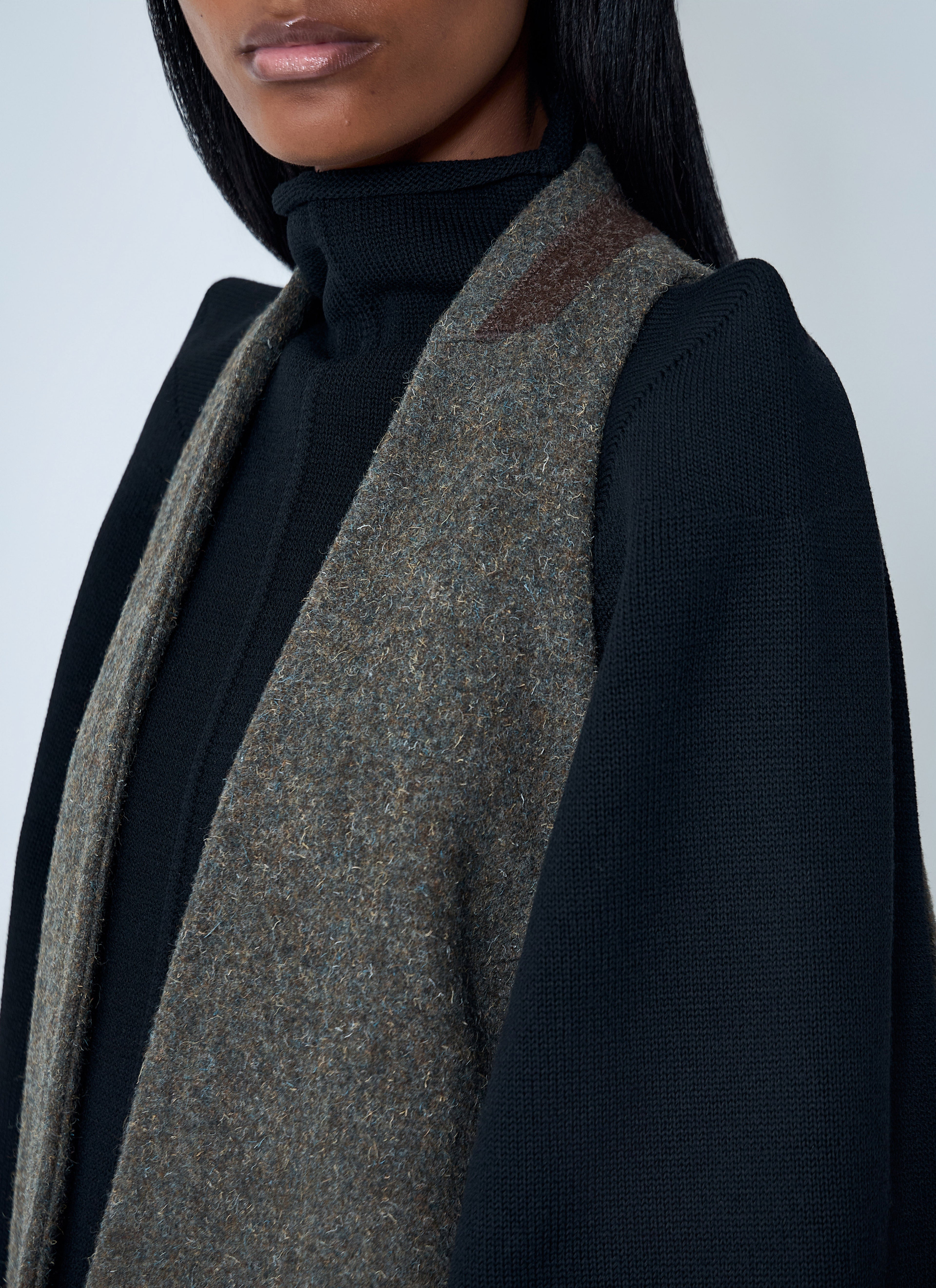 Wool Draped Waistcoat