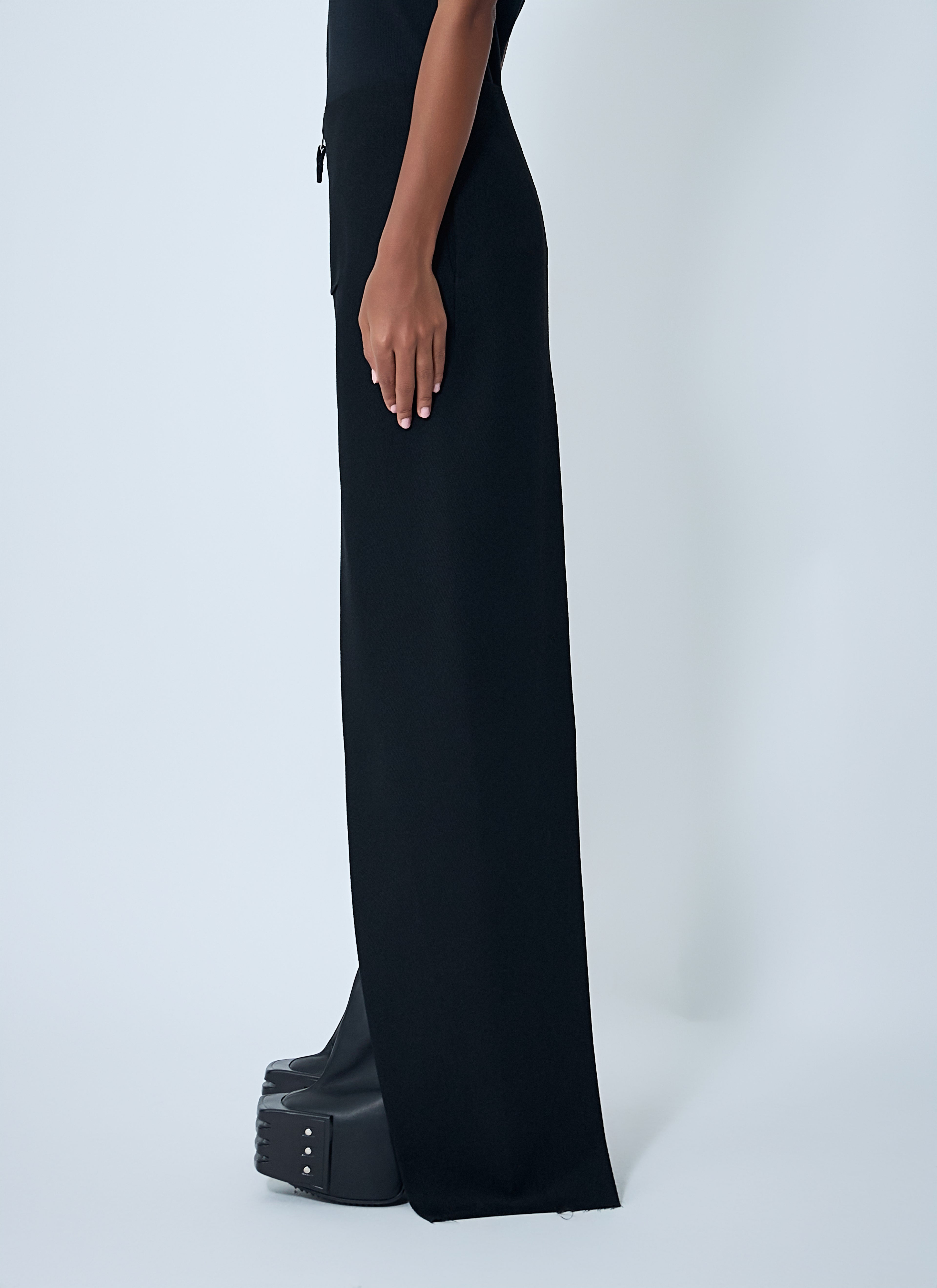 Sliced Maxi Skirt