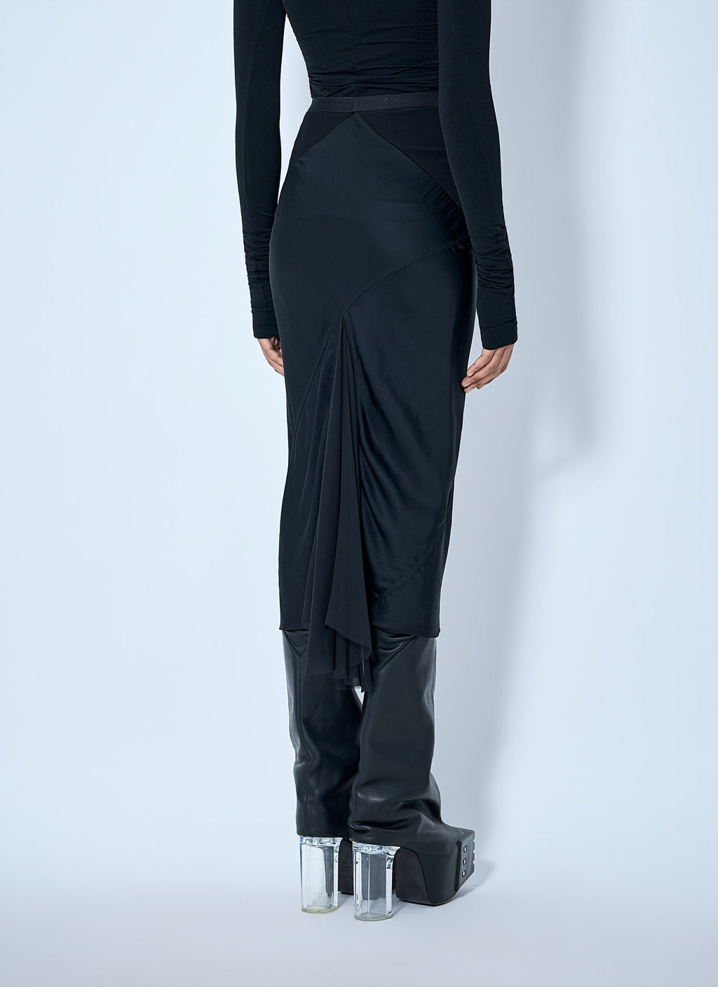 Asymmetrical Midi Skirt