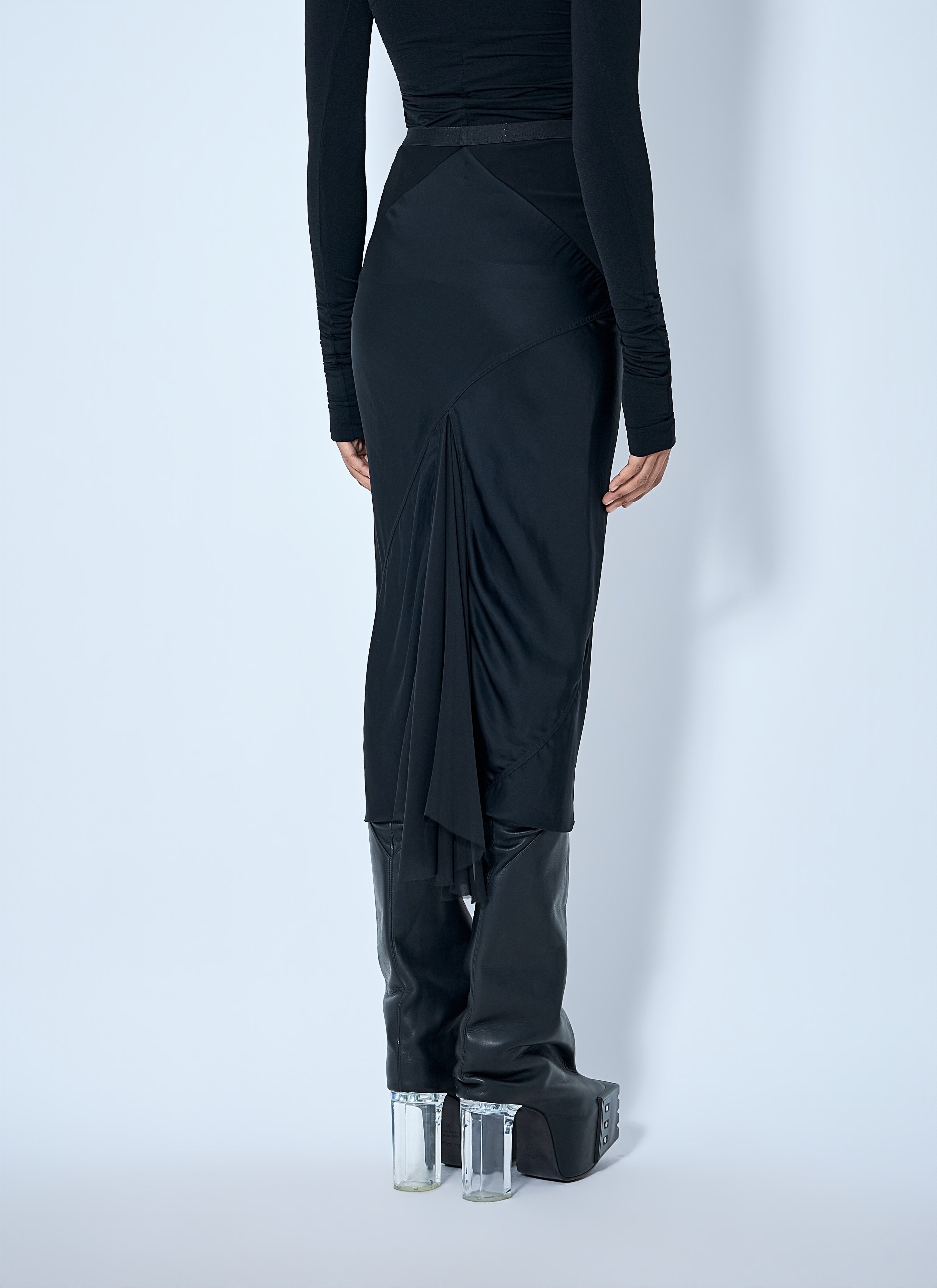 Asymmetrical Midi Skirt