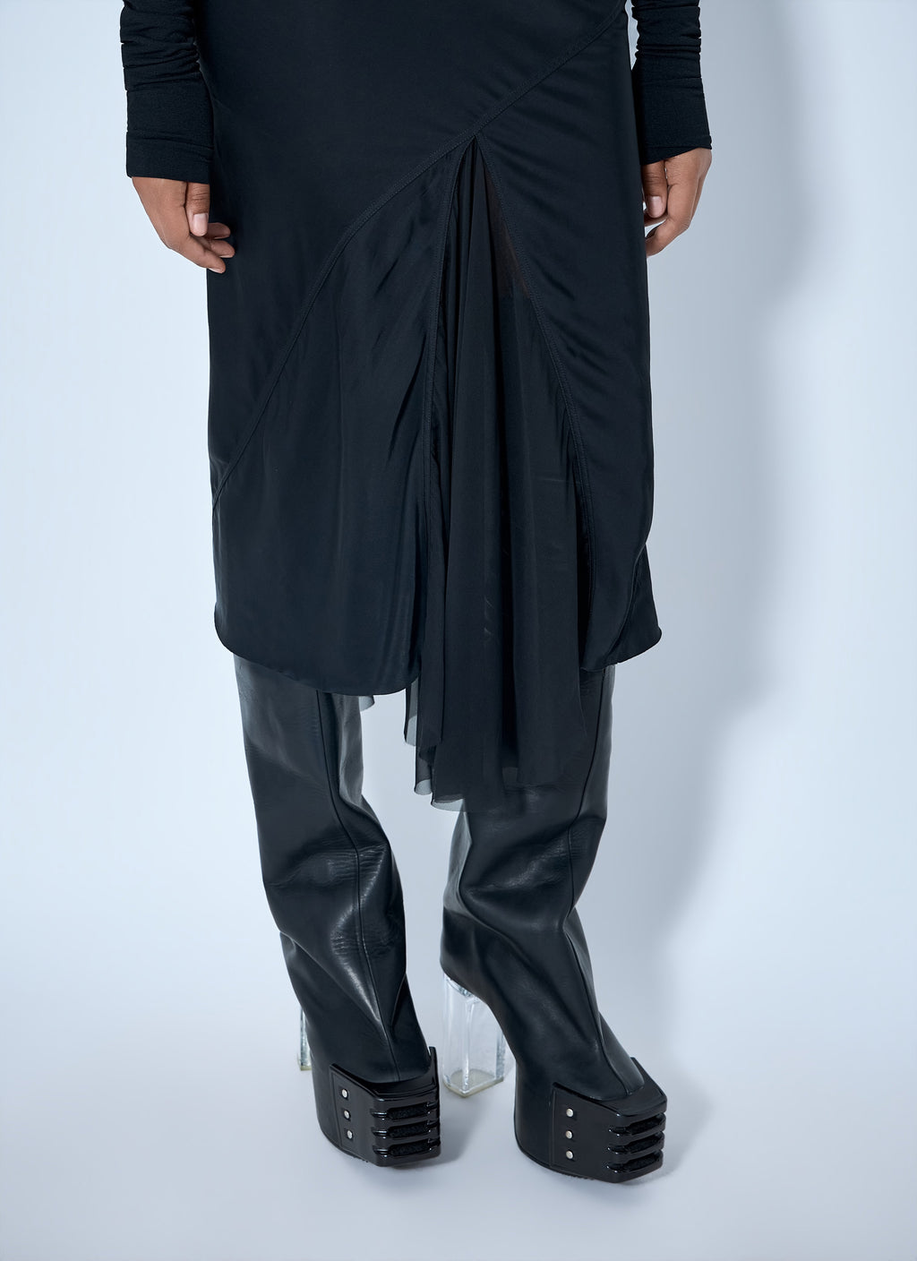 Asymmetrical Midi Skirt
