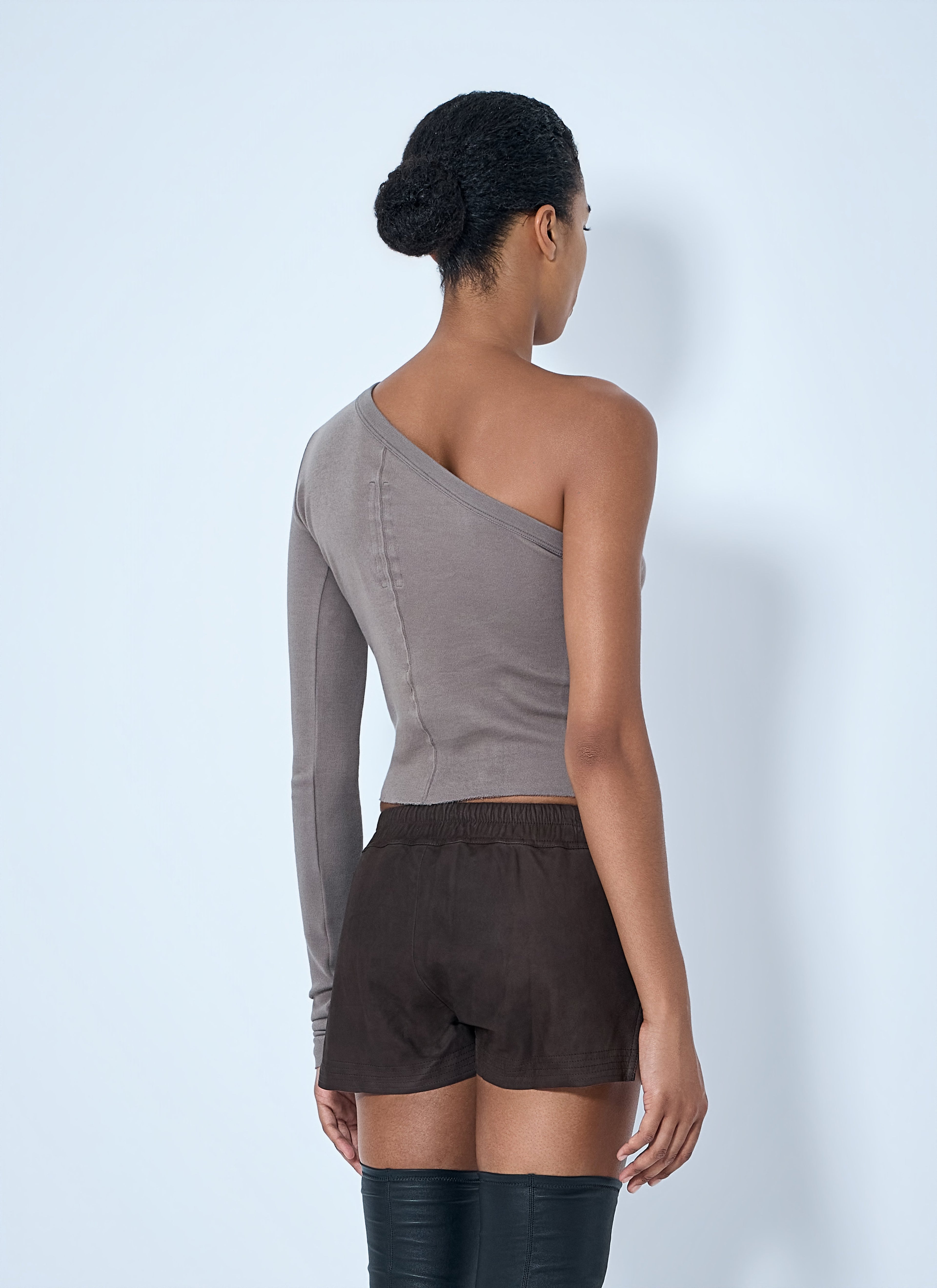 Asymmetric Long-Sleeve Top