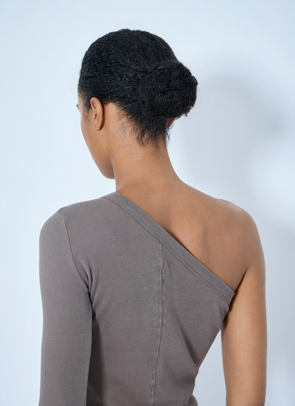 Asymmetric Long-Sleeve Top