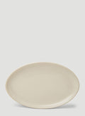 Set of Two Oval Dinner Plates