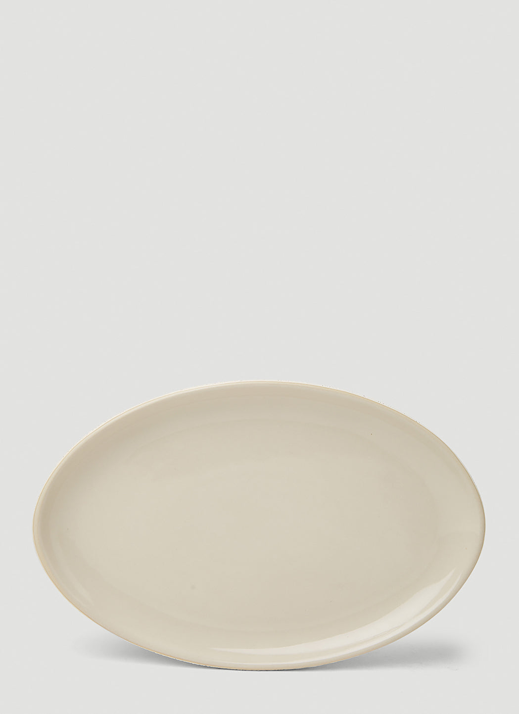 Set of Two Oval Dinner Plates