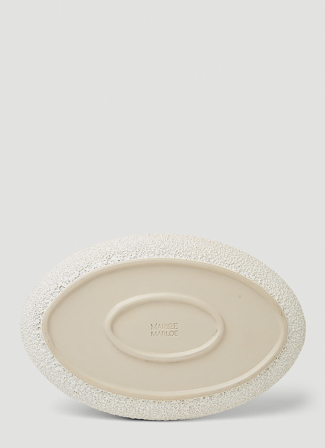 Set of Two Oval Dinner Plates