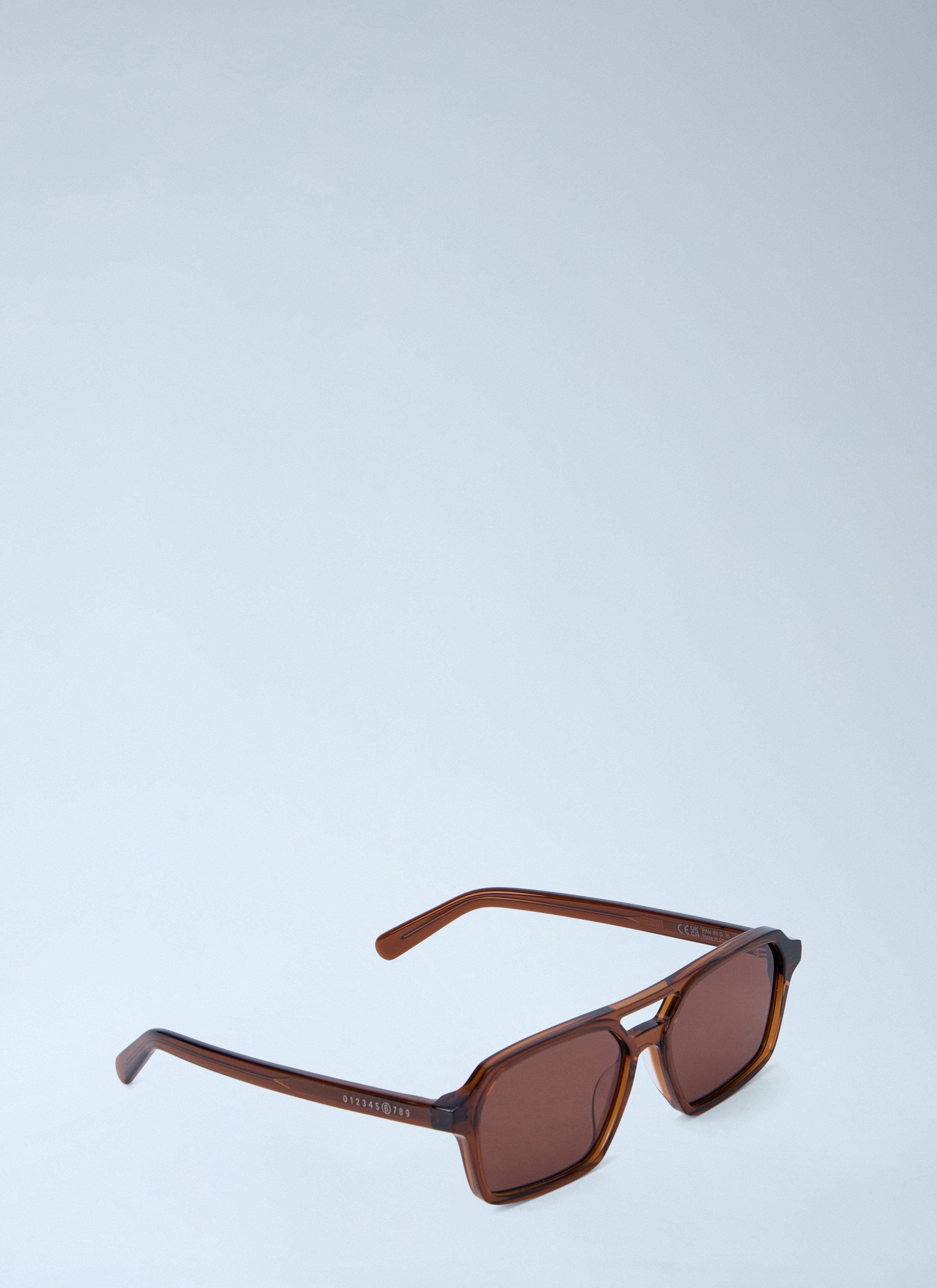Geometric Frame Sunglasses