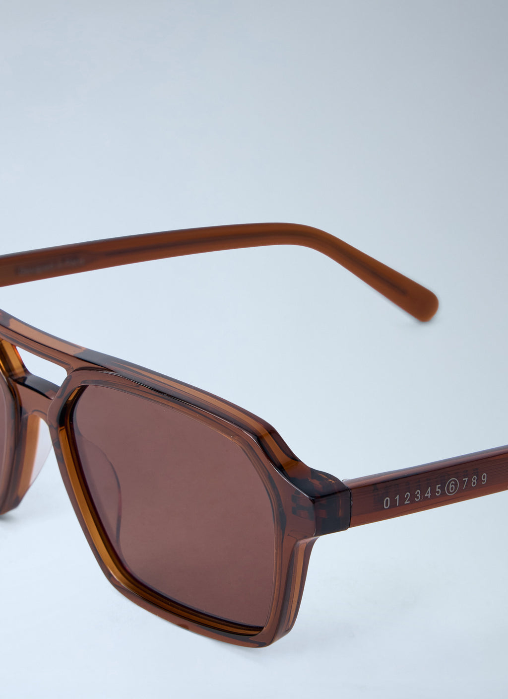 Geometric Frame Sunglasses