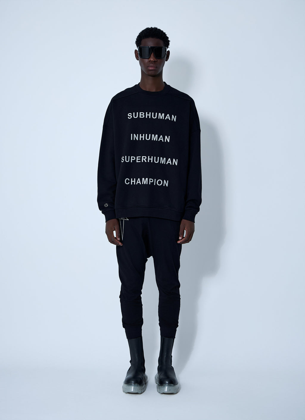 Text Print Sweatshirt