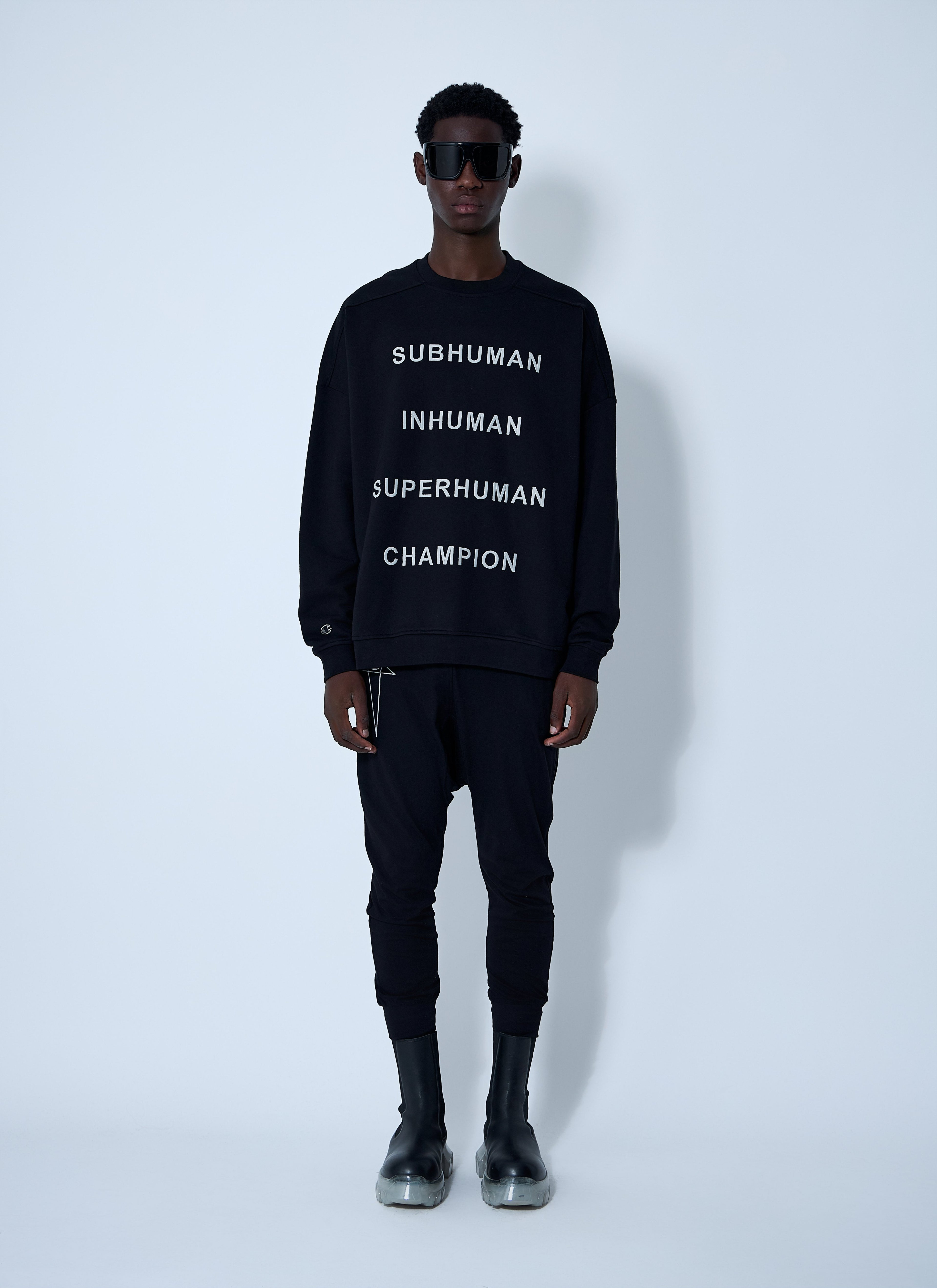 Text Print Sweatshirt