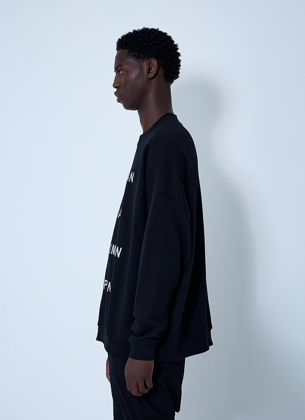 Text Print Sweatshirt