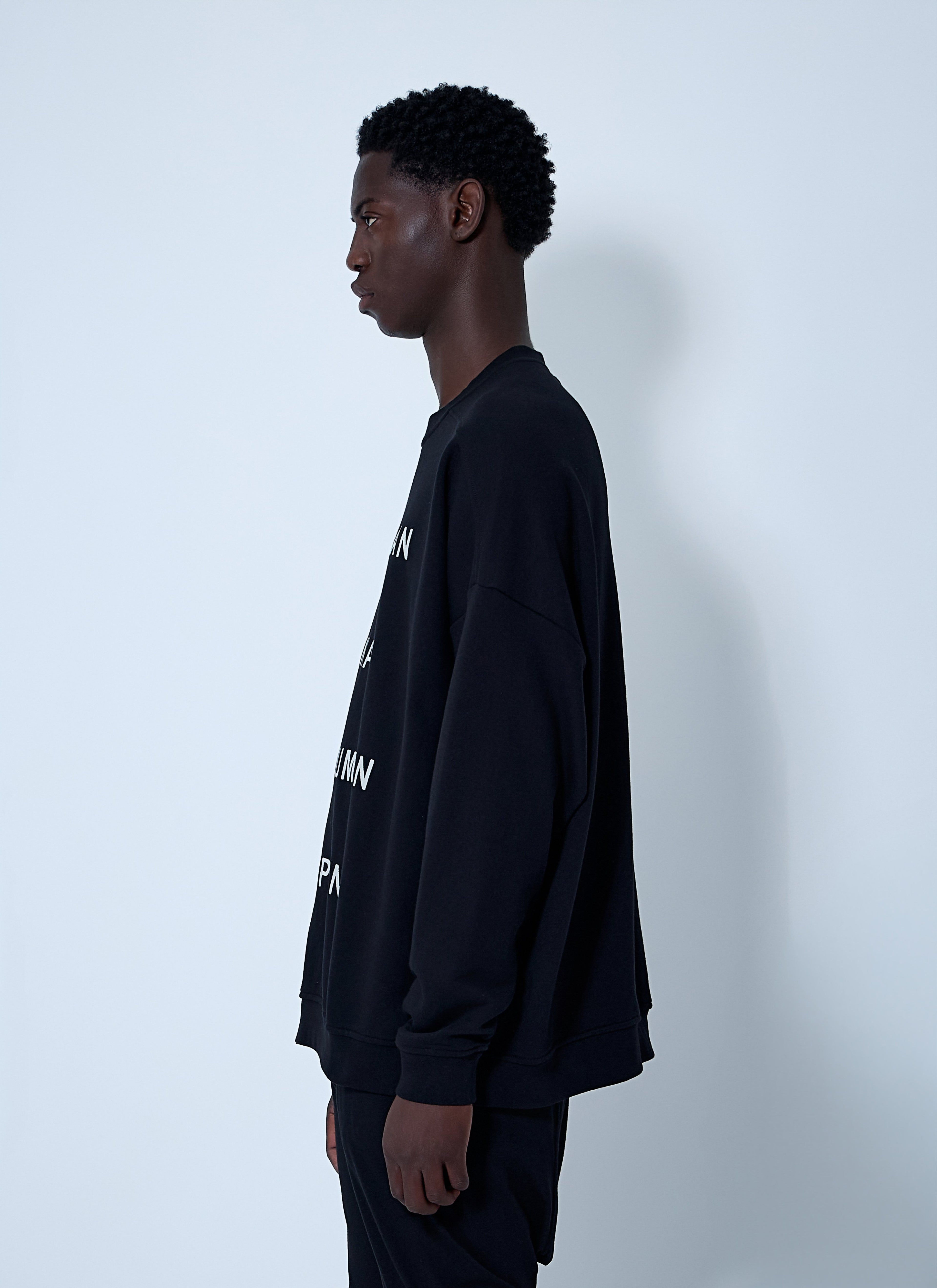 Text Print Sweatshirt