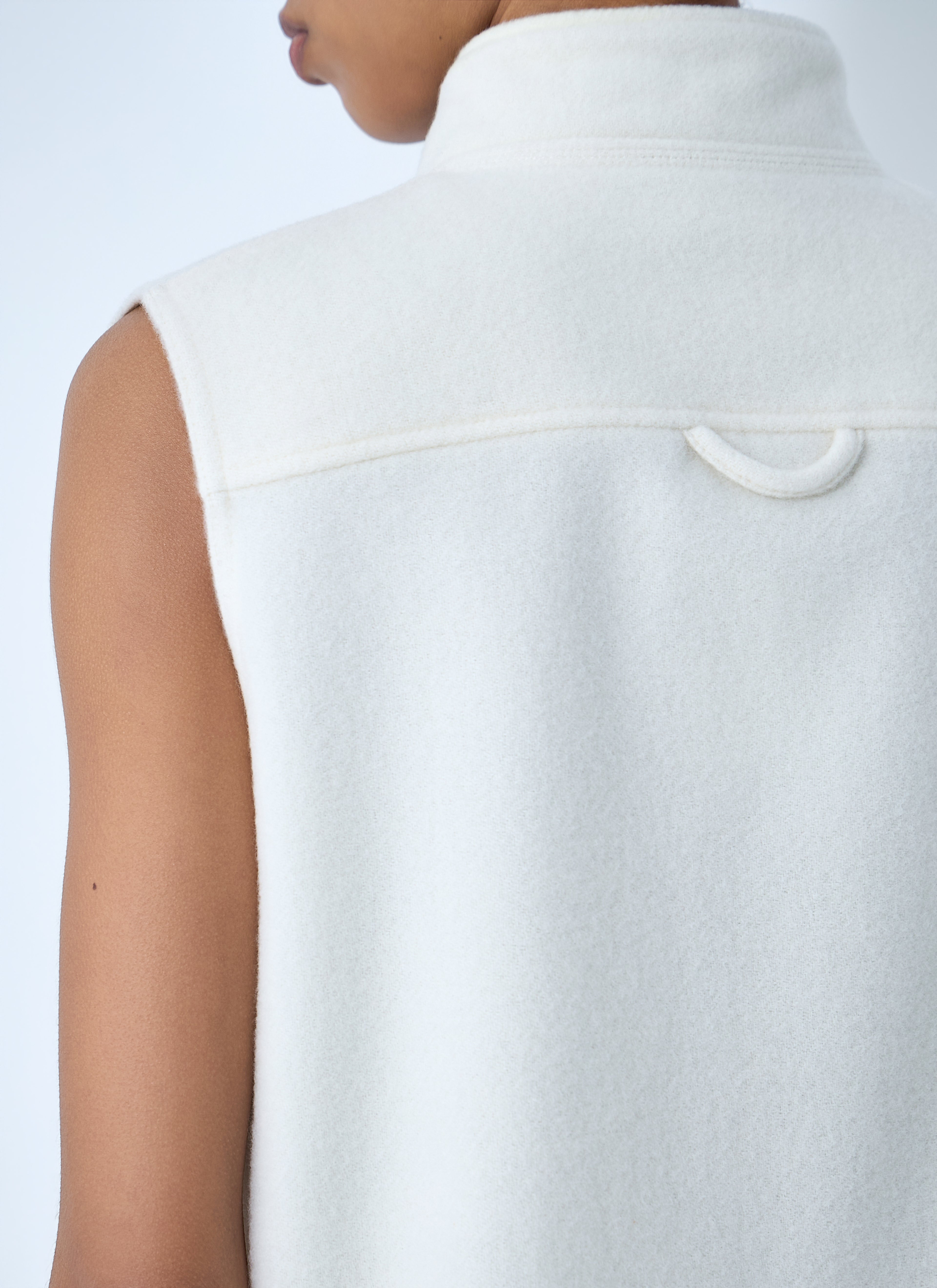 Sleeveless Zip Vest