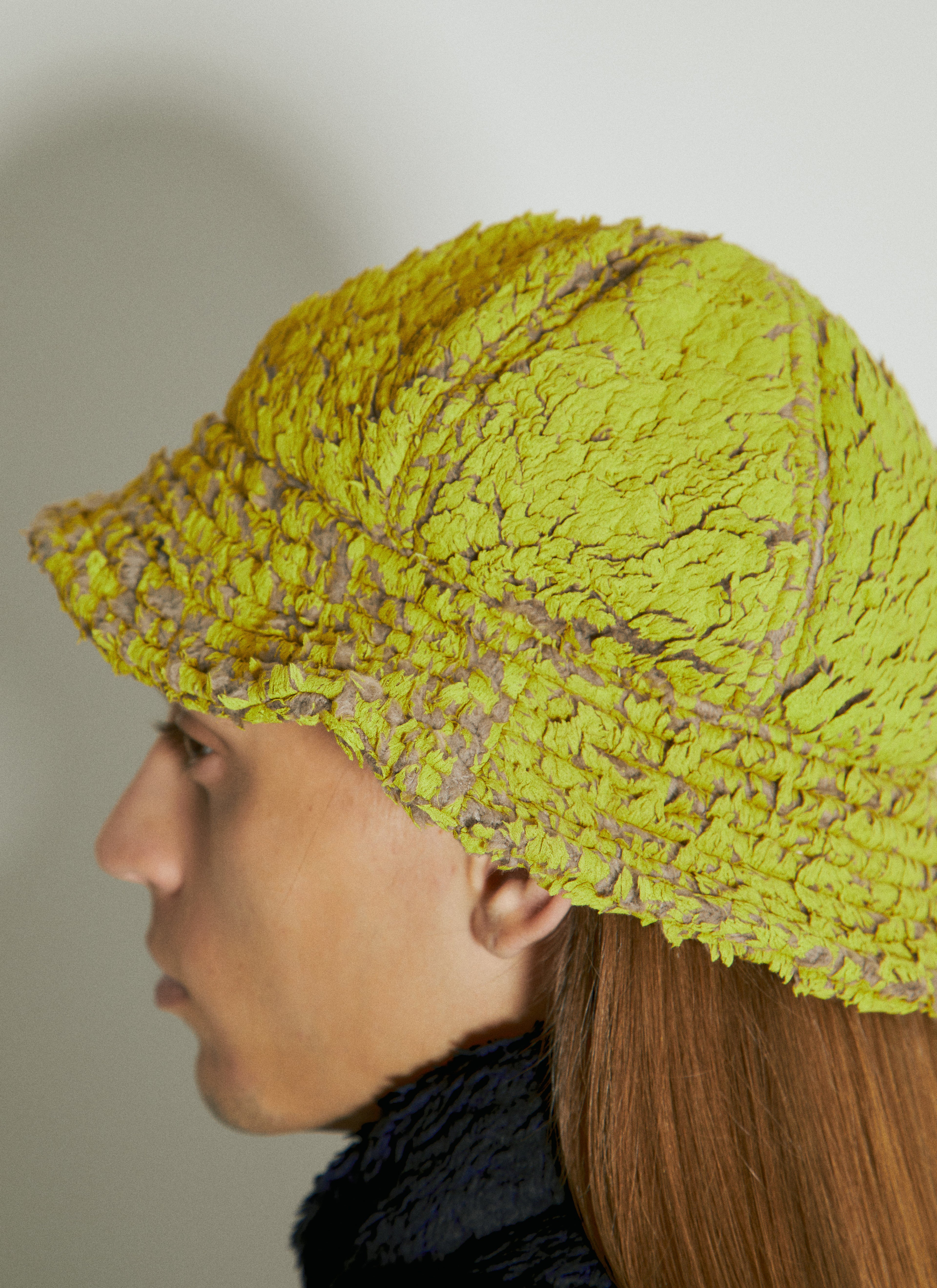 Painted Fleece Bucket Hat