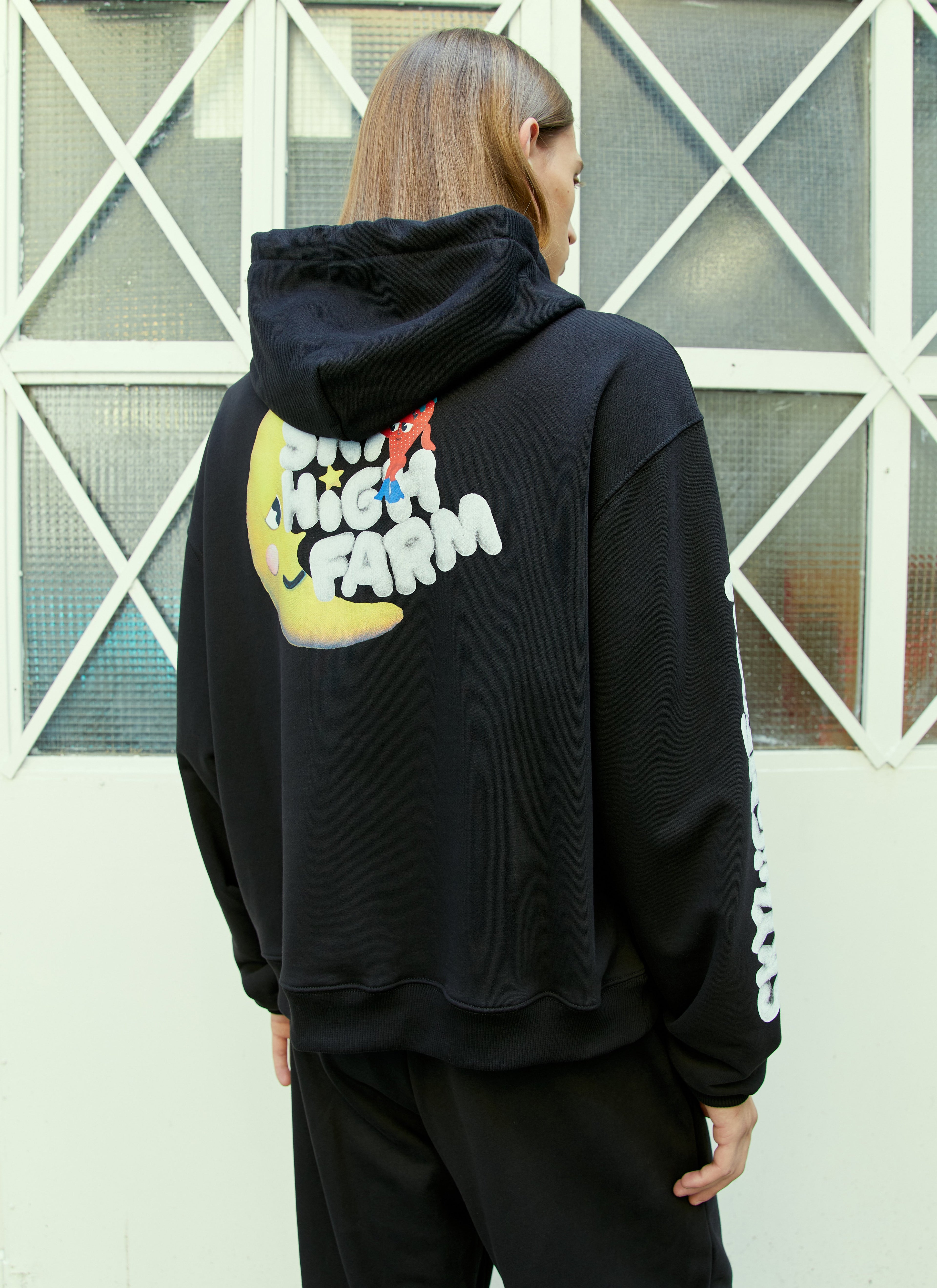Graphic Print Hooded Sweatshirt