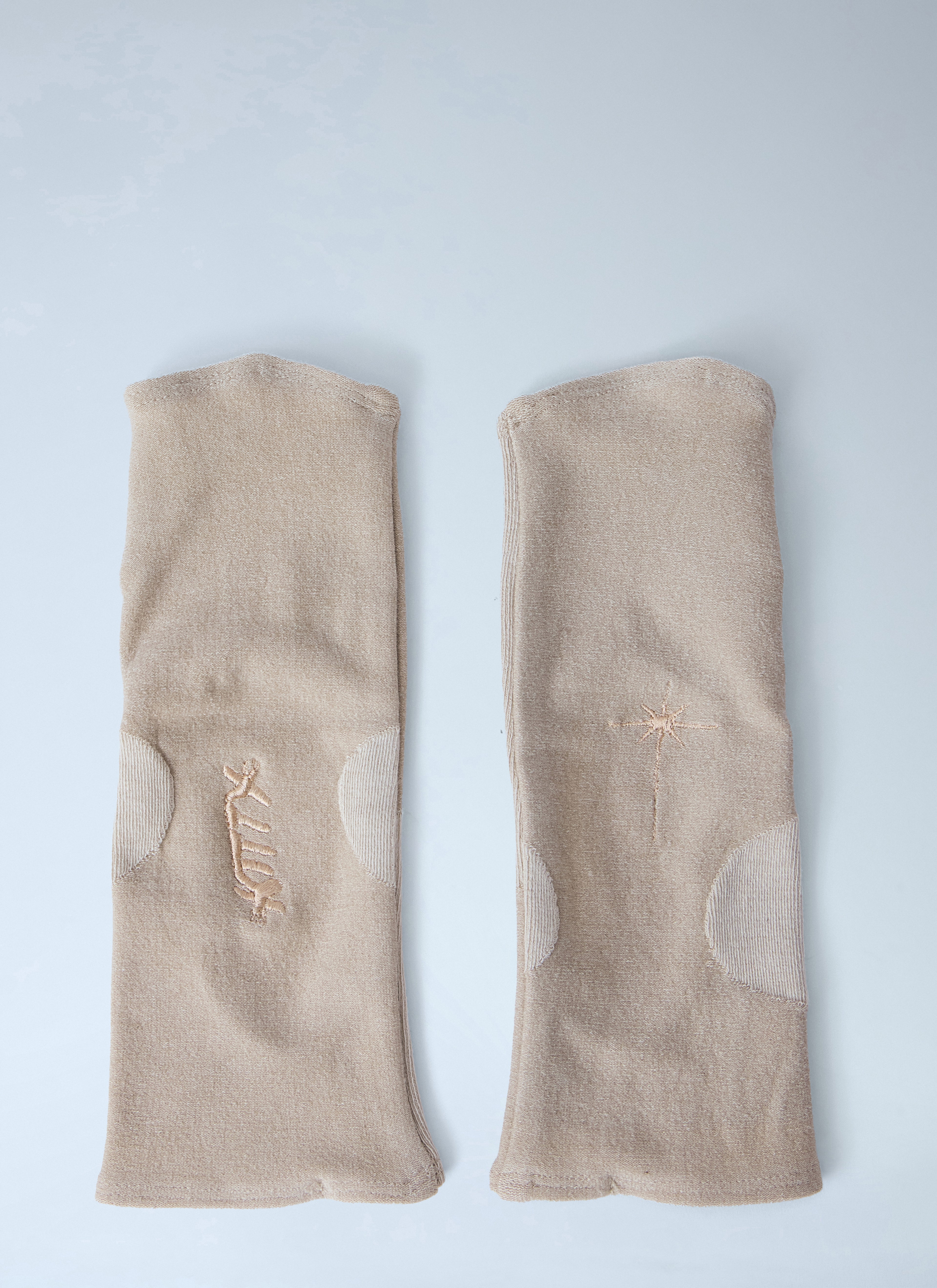 Embroidered Wool Socks