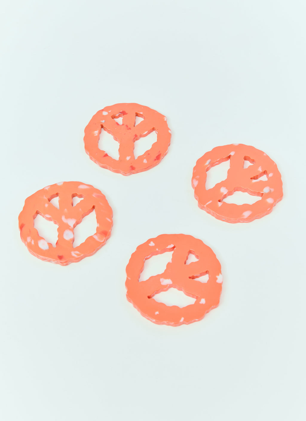 Set of Four Clouded Peace Coasters