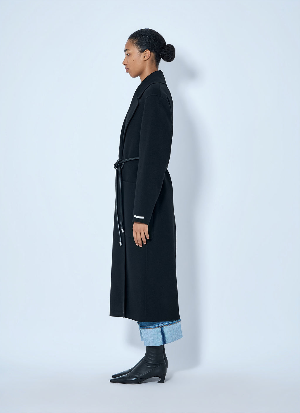 Belted Wool Overcoat