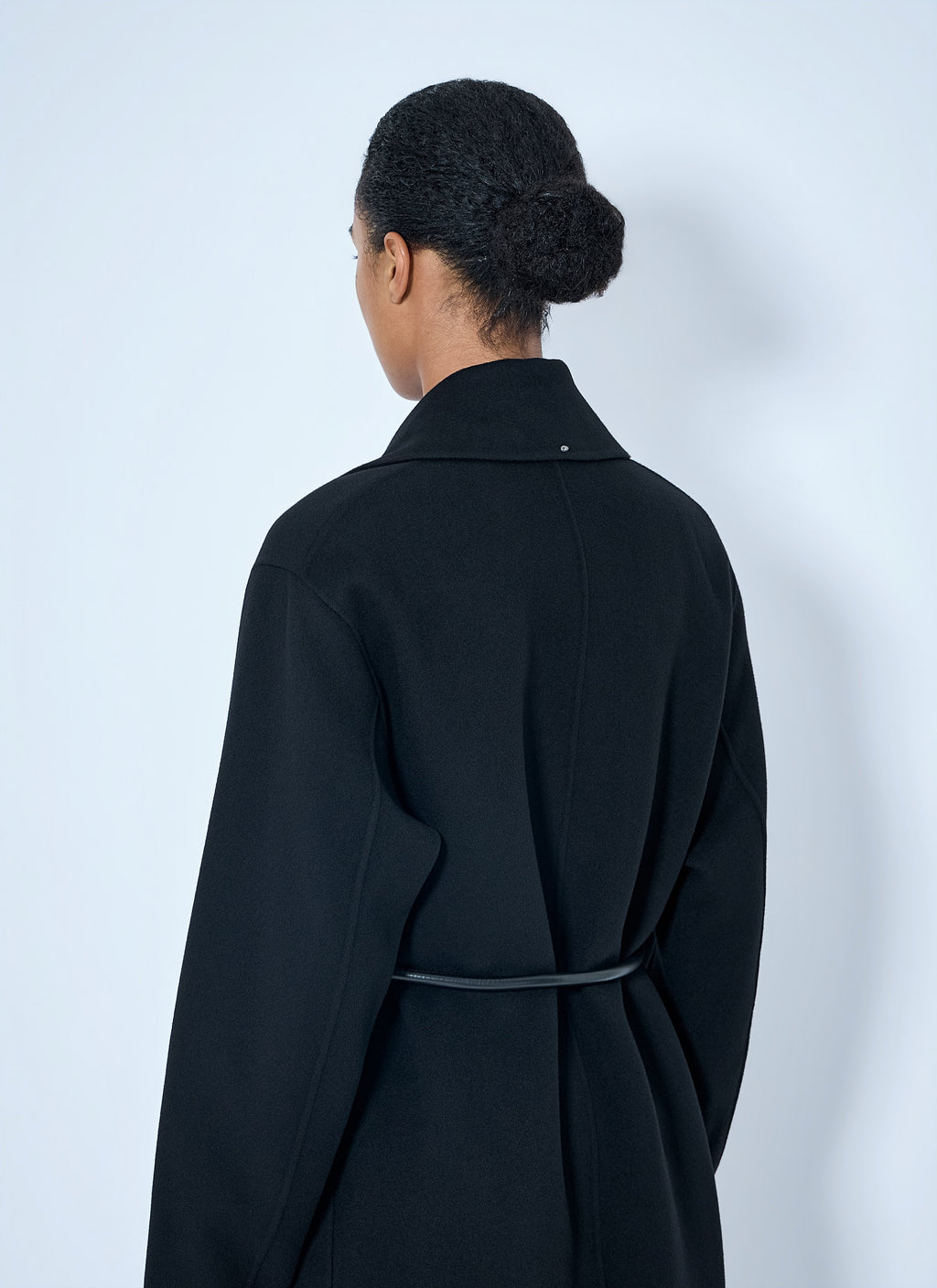 Belted Wool Overcoat