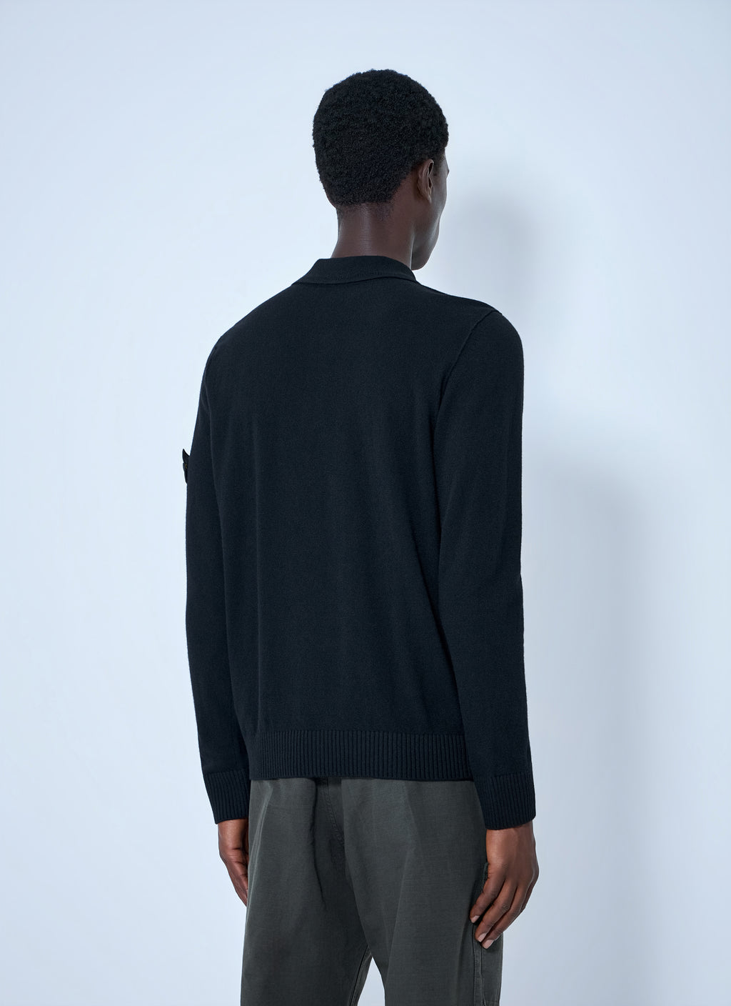 Long Sleeve Polo Knit