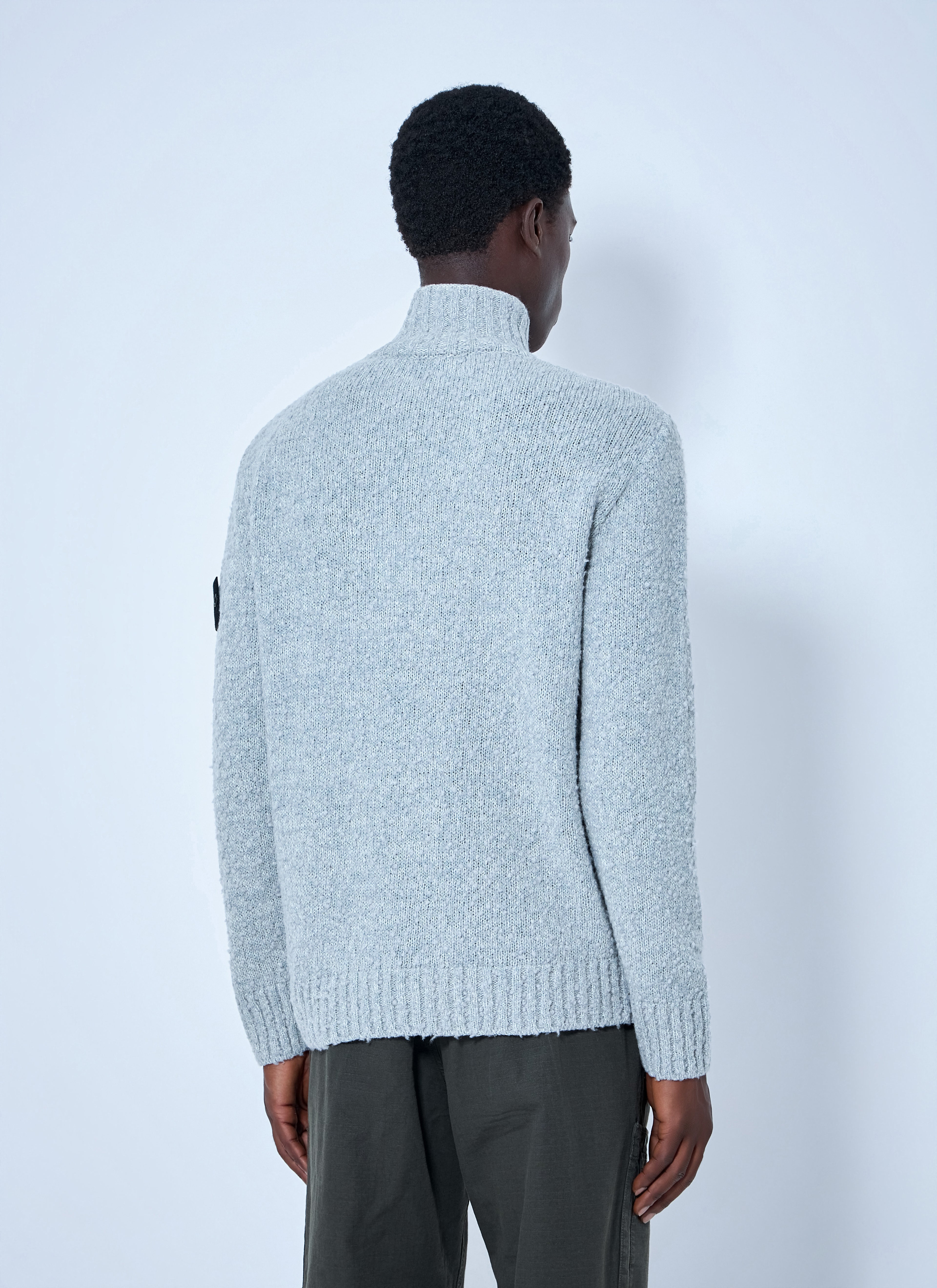 Half-Zip Wool Sweater